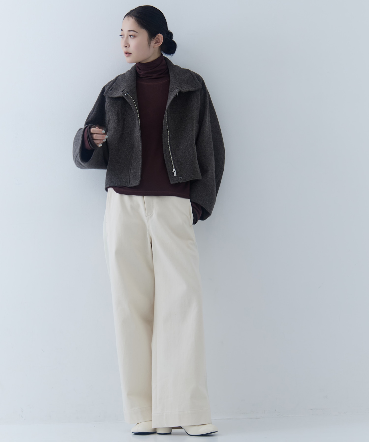 Cashmere Silk Loose Fit Top STUDIOUS