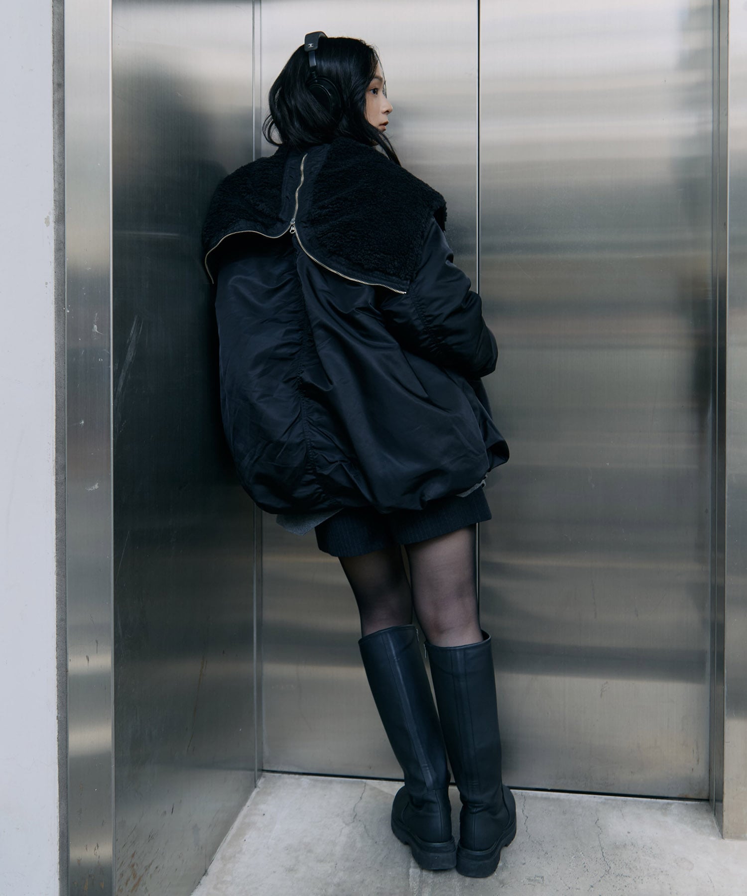 【WEB限定復刻】別注BALLOON DESIGN HOODED N3B CLANE