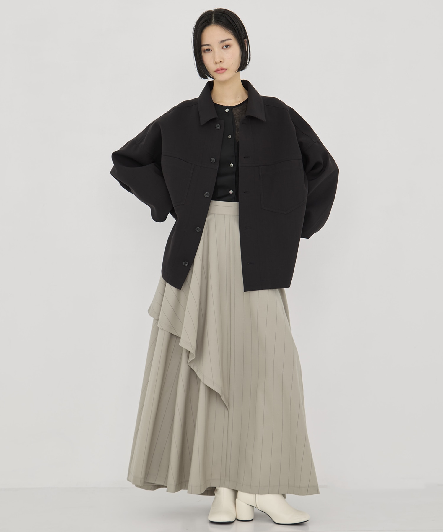 Cropped BOX Blouson UJOH