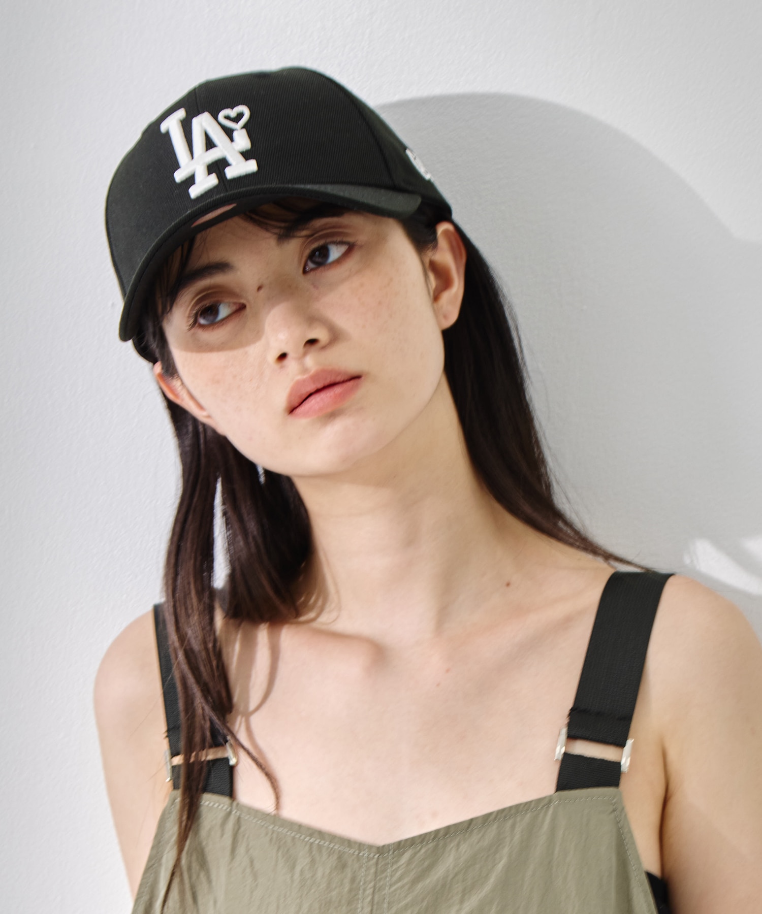 x Newera Dodgers CapBLK BASICKS