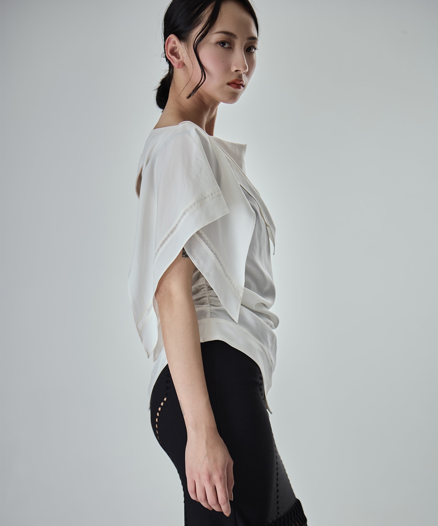SCARF BLOUSE FETICO