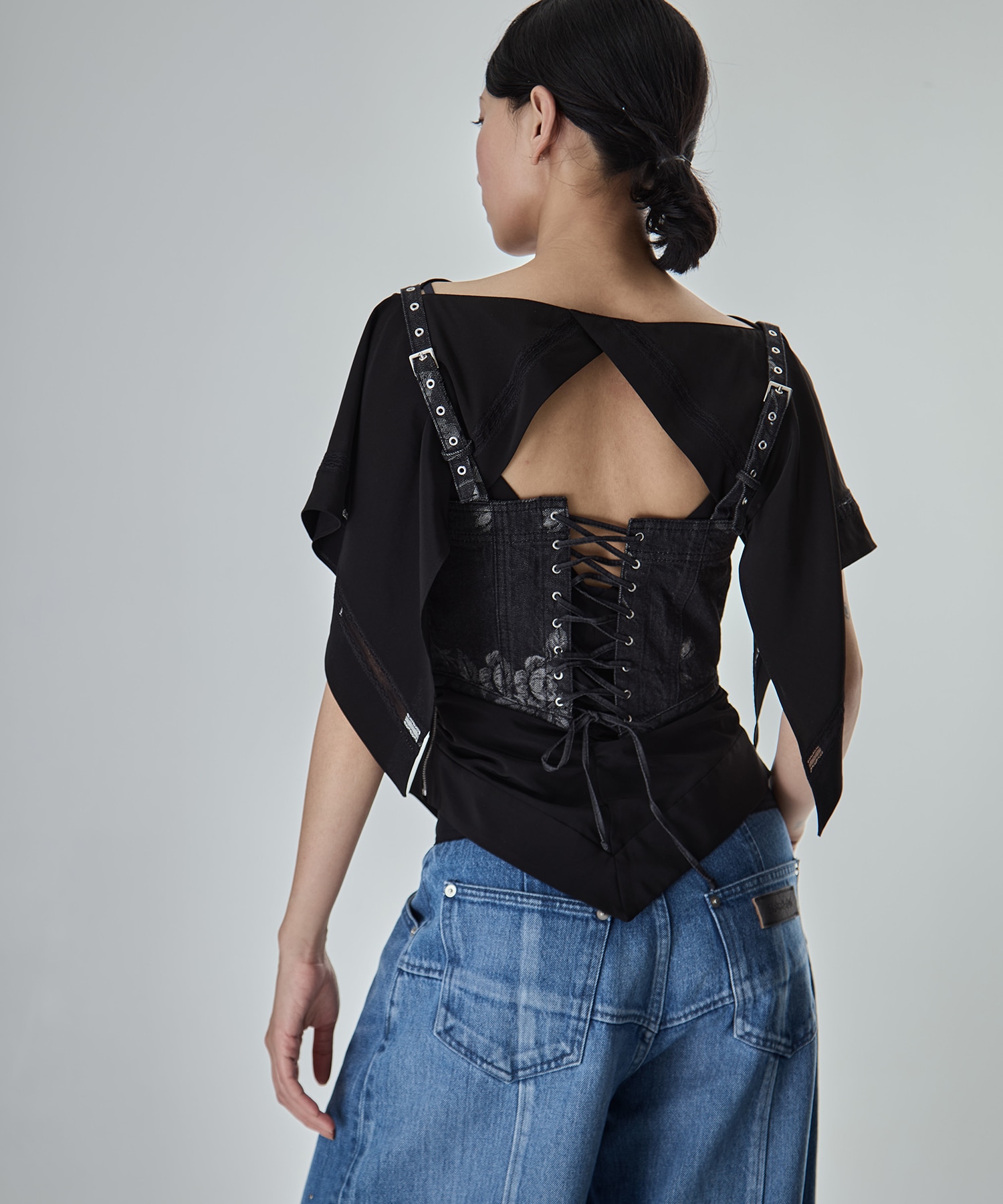 SCARF BLOUSE FETICO