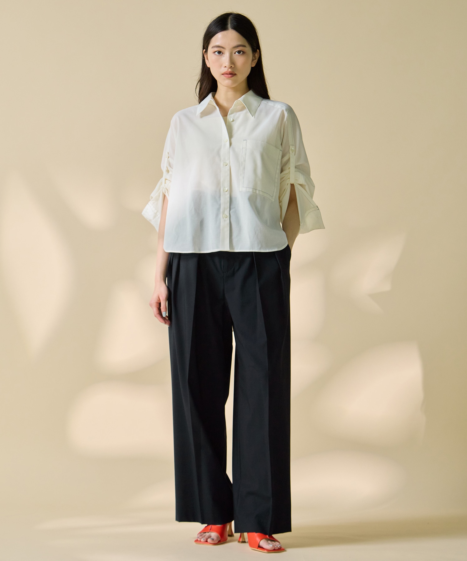 Matte Sheer Over Shirt STUDIOUS
