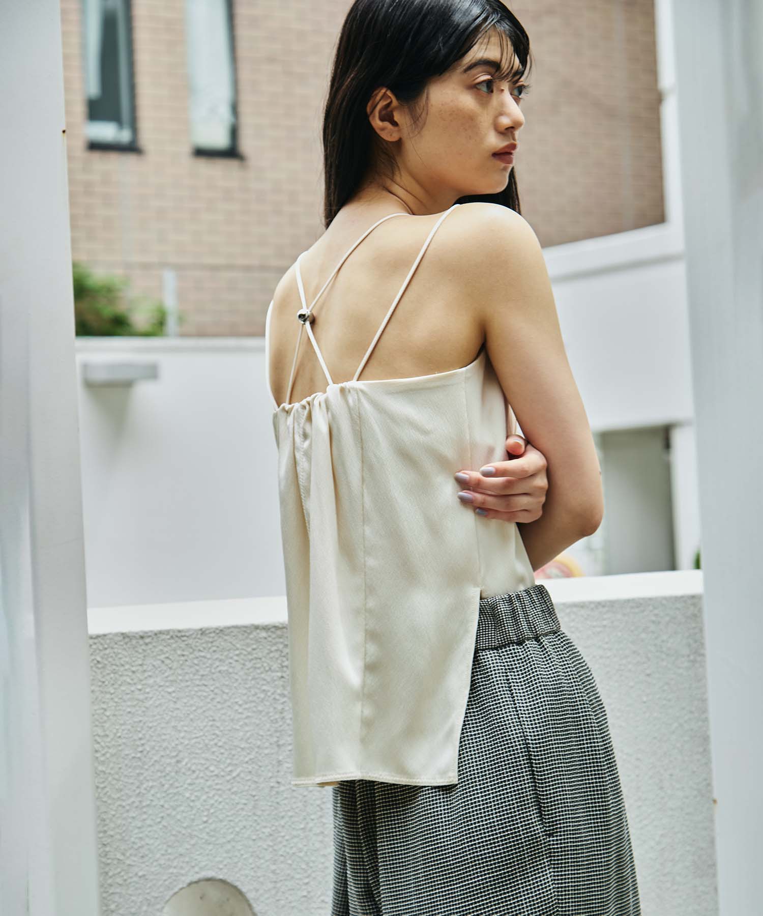 Stretch Satin Padded Camisole STUDIOUS