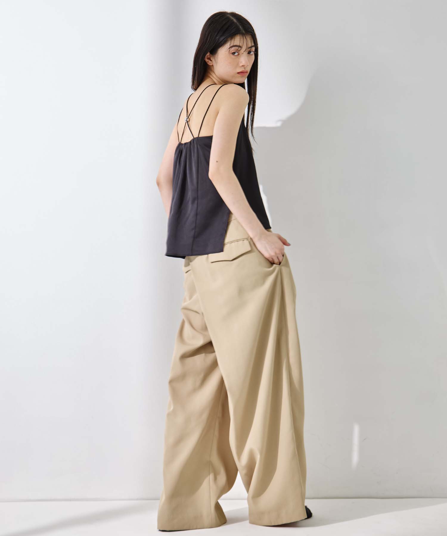 Stretch Satin Padded Camisole STUDIOUS