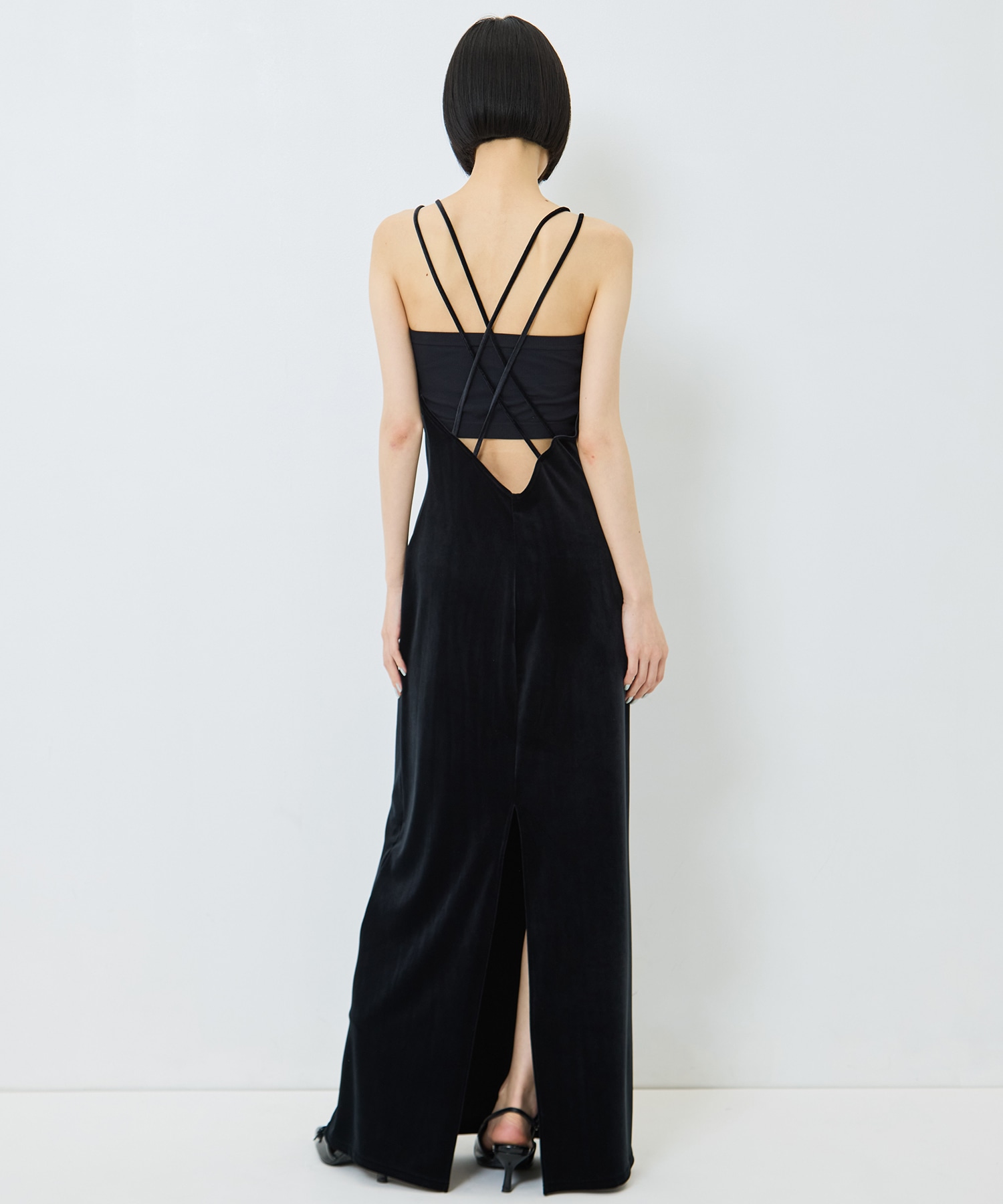 velour cami-one piece tanakadaisuke