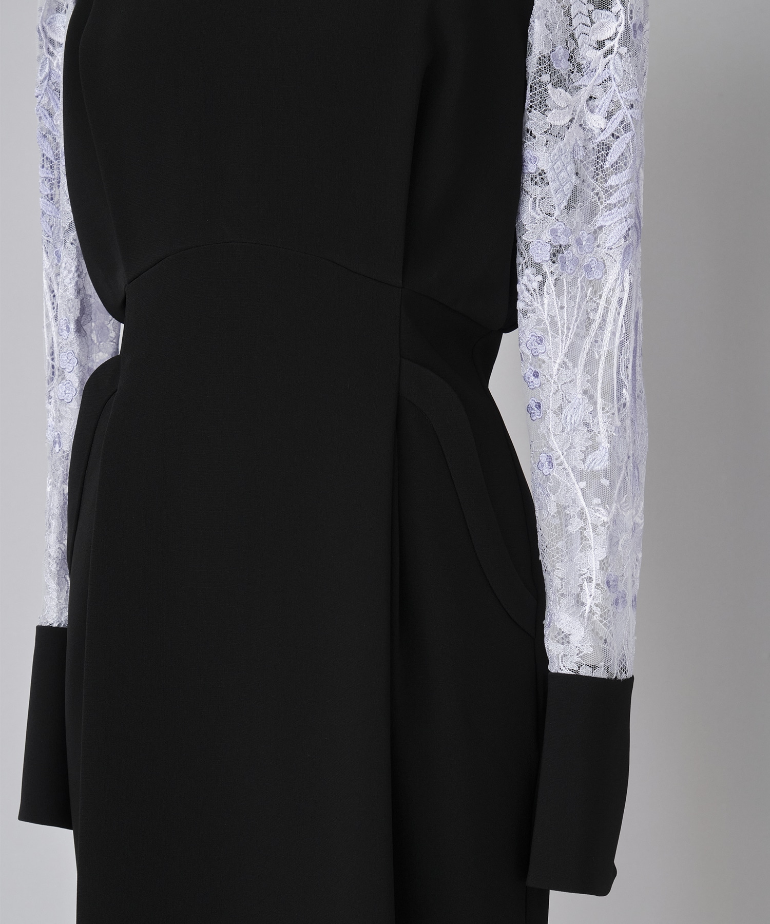 Riverlace Sleeve Classic Dress Mame Kurogouchi