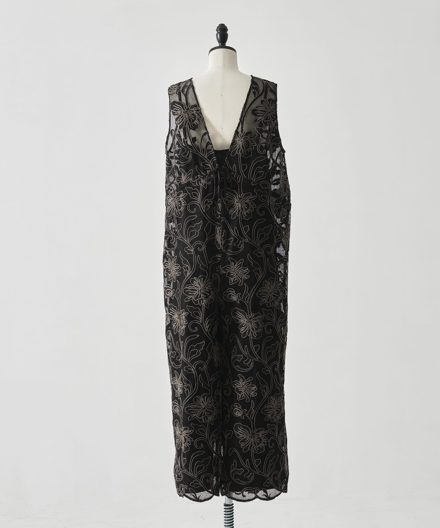 2WAY SILHOUETTE V NECK ROMPERS AMERI