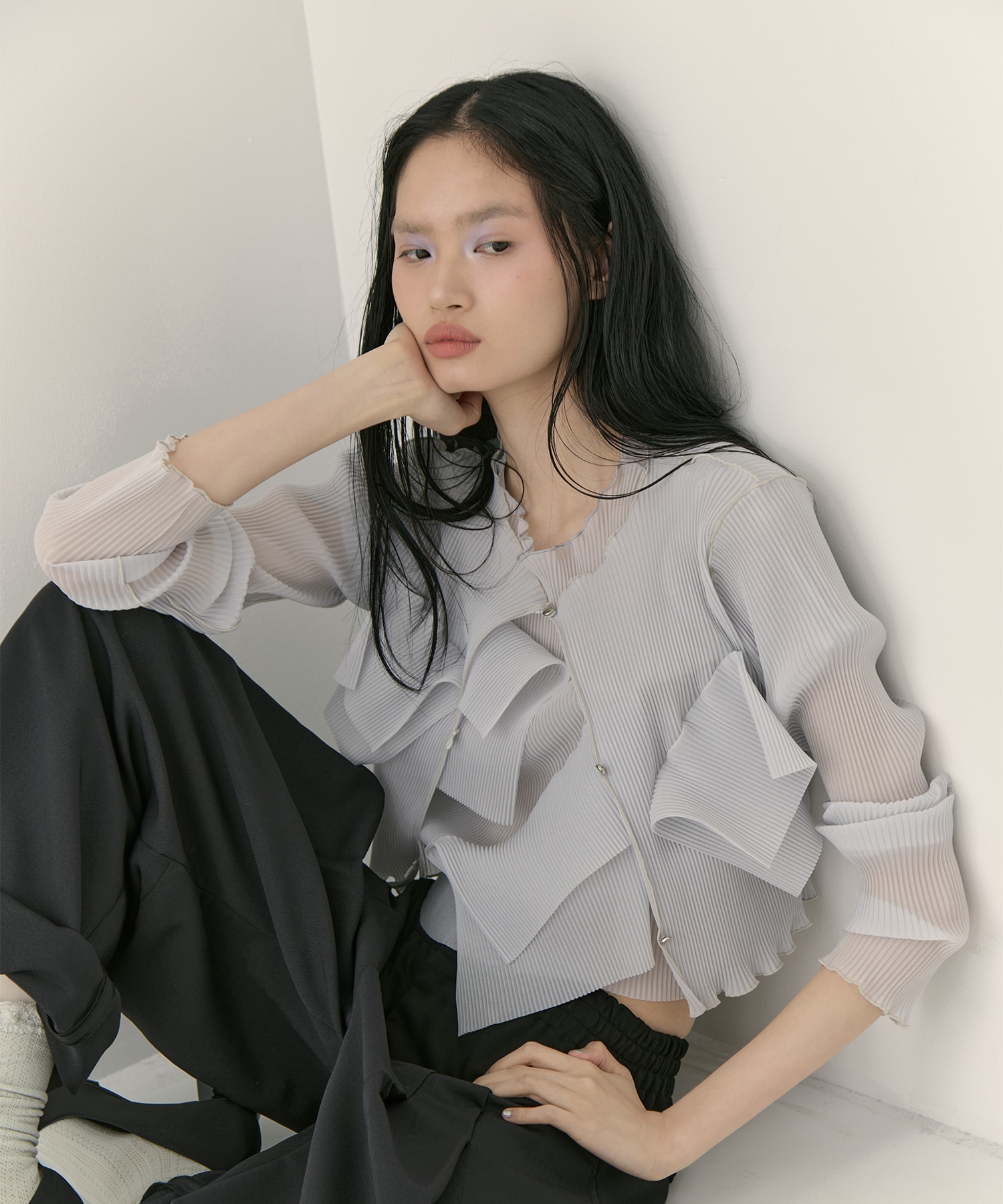 別注 SHEER CARDIGAN kotohayokozawa