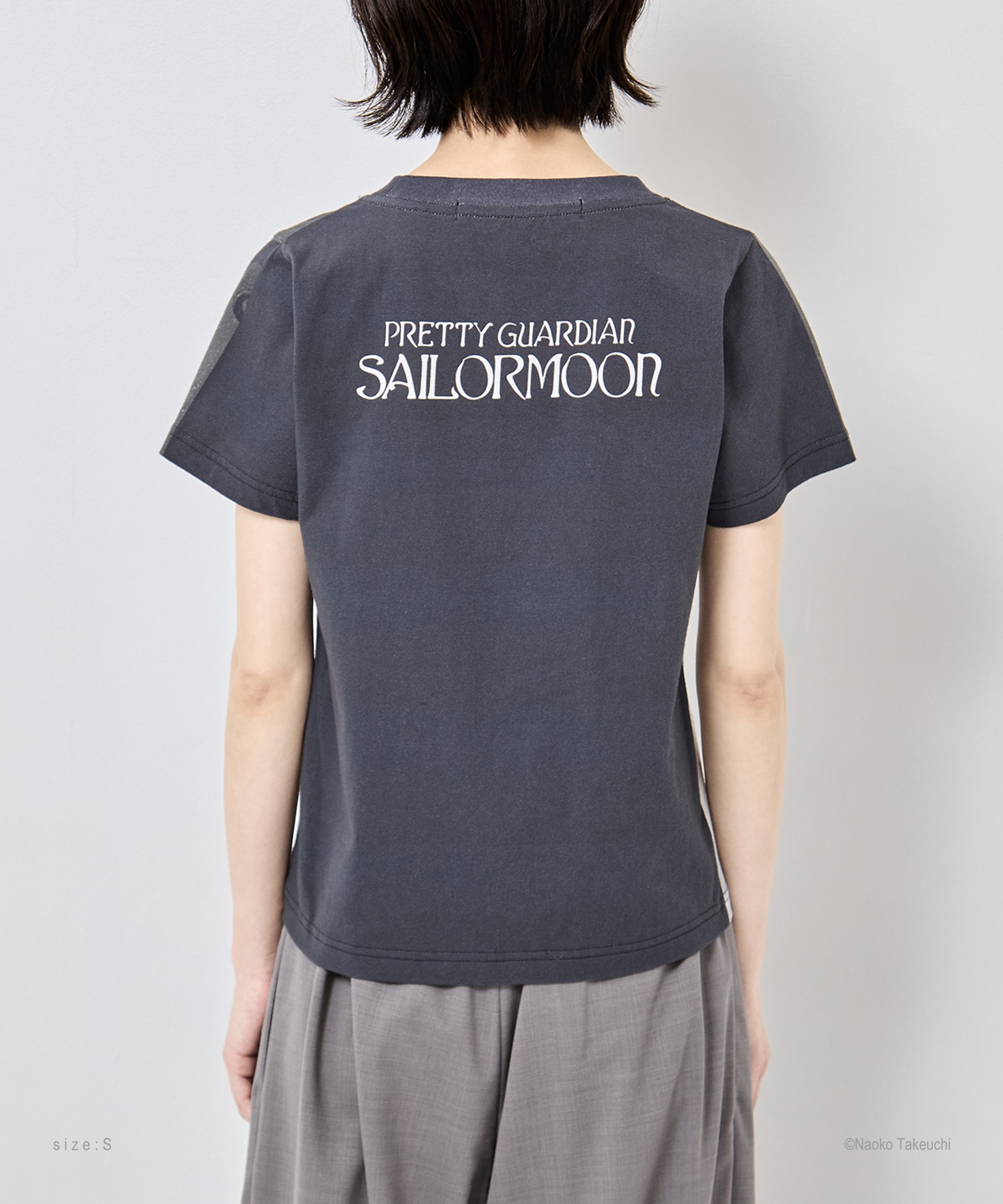Sailor Moon silhouette bijou T-shirt tanakadaisuke