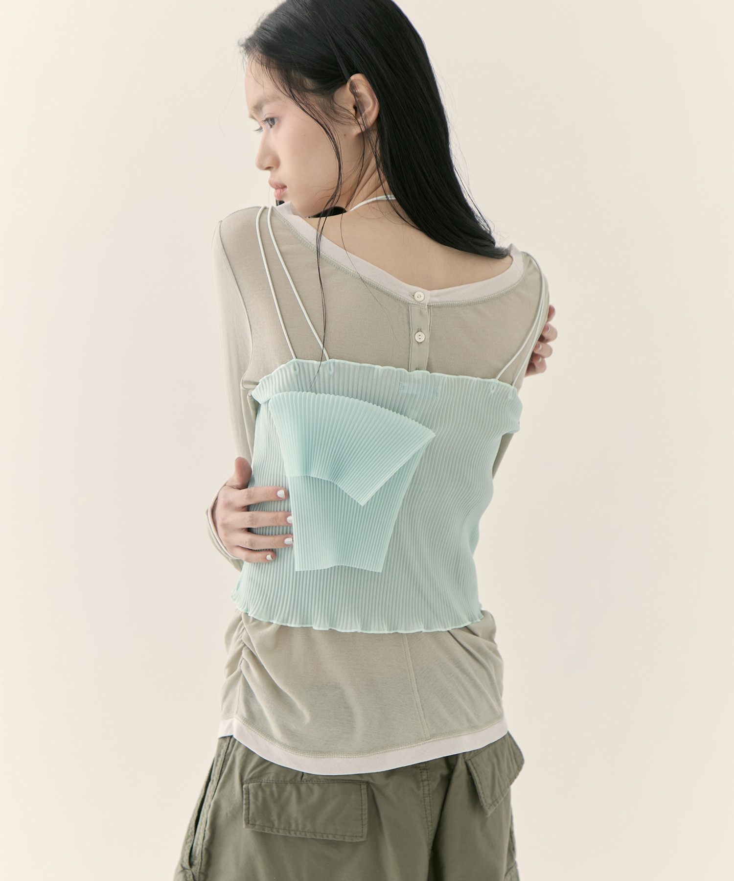 別注 SHEER CAMISOLE kotohayokozawa