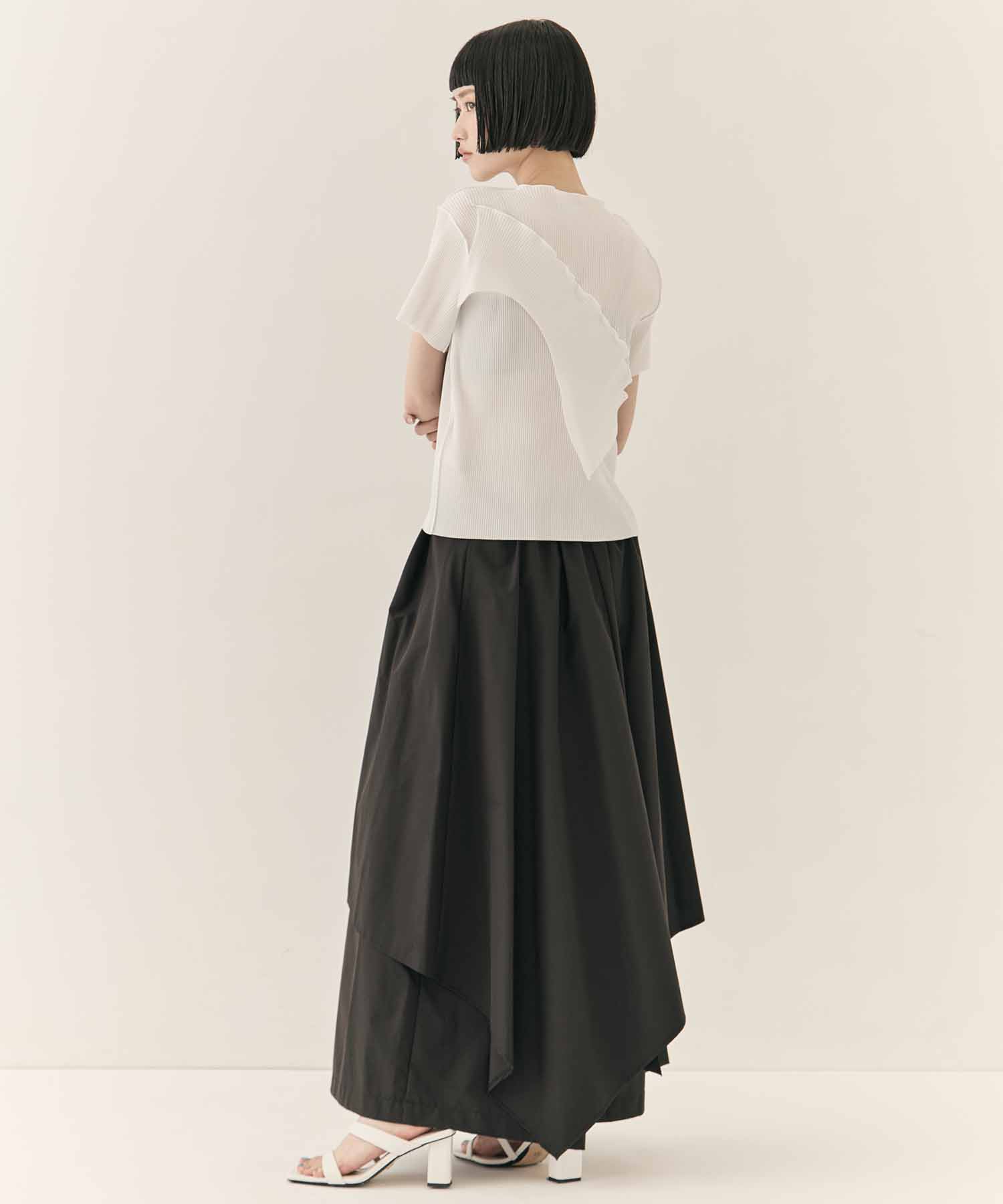 TODO WAVE TOP SHORT SLEEVE kotohayokozawa