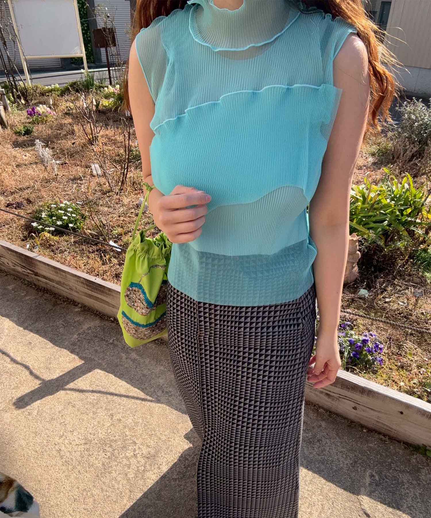 GHOST TODO TOP *SLEEVELESS HIGHNECK +INNER kotohayokozawa