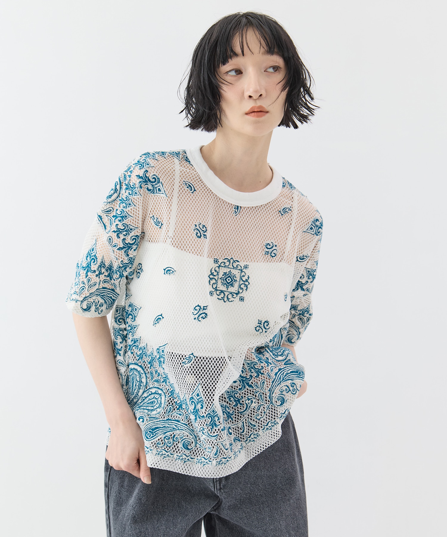 Mesh T-shirts TAAKK