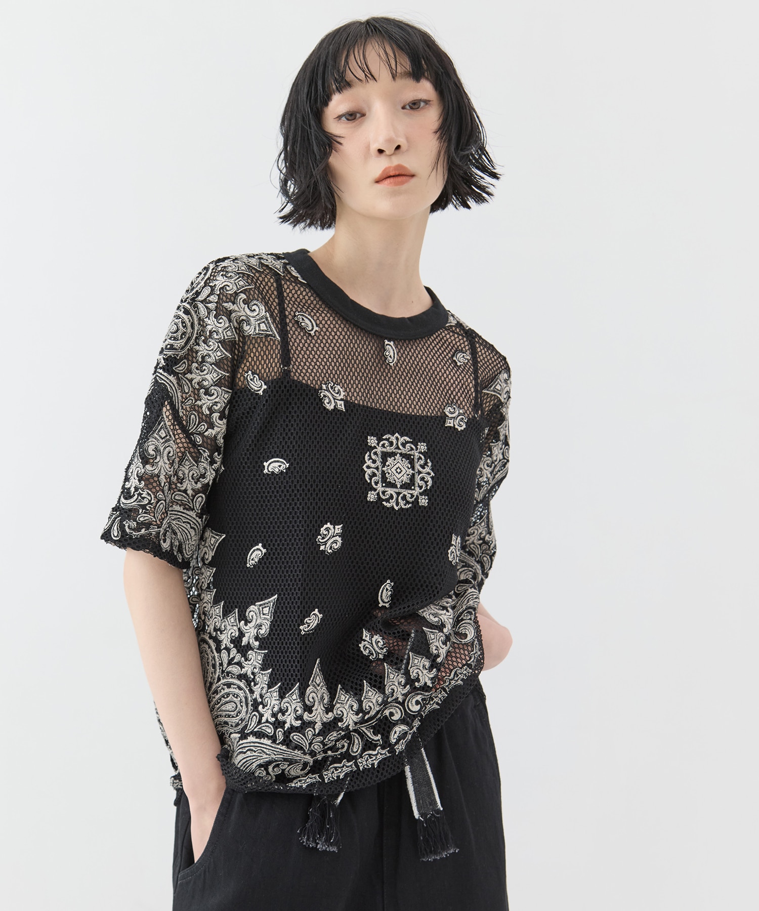 Mesh T-shirts TAAKK