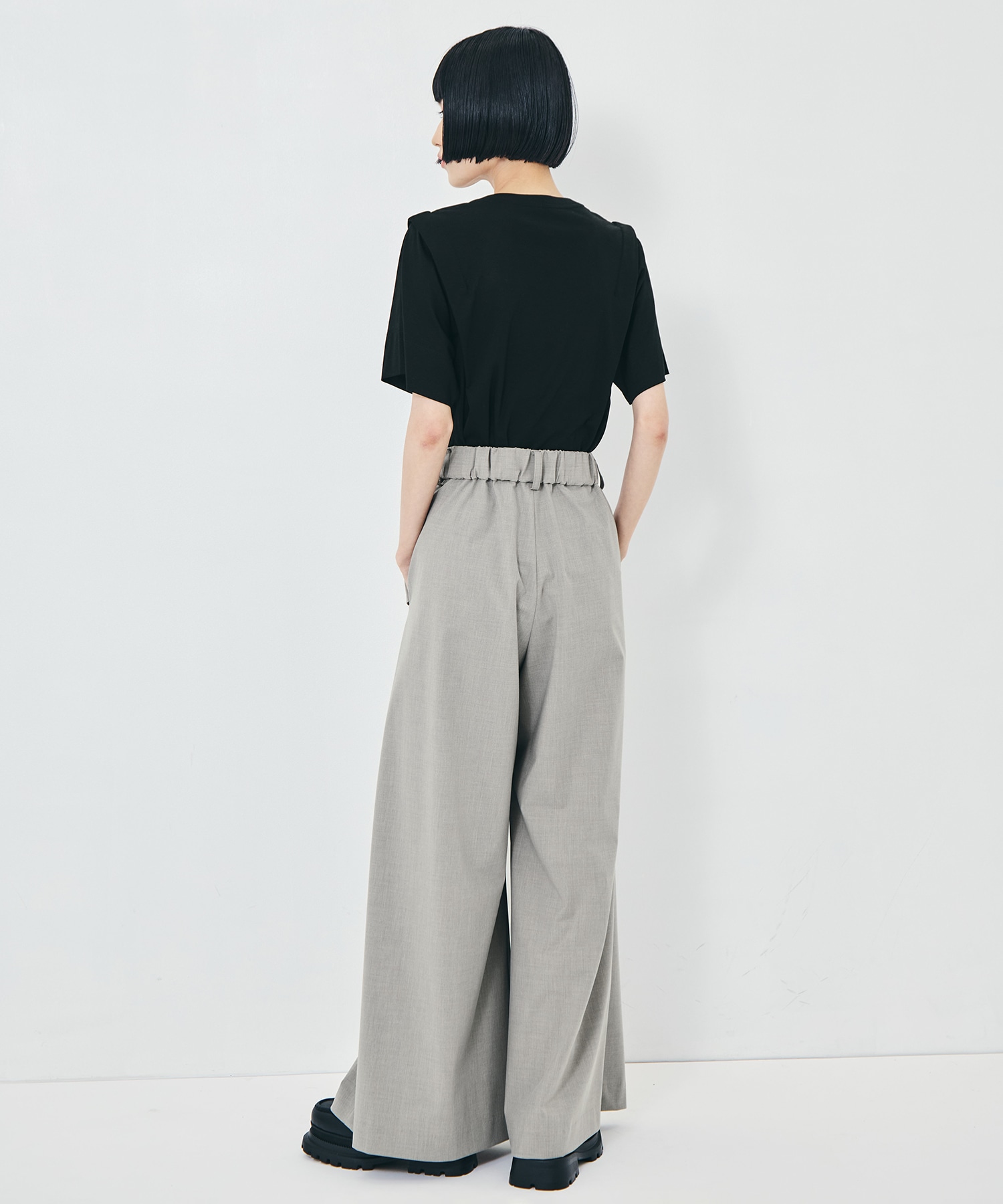 Flap Cargo Wide Pants STUDIOUS