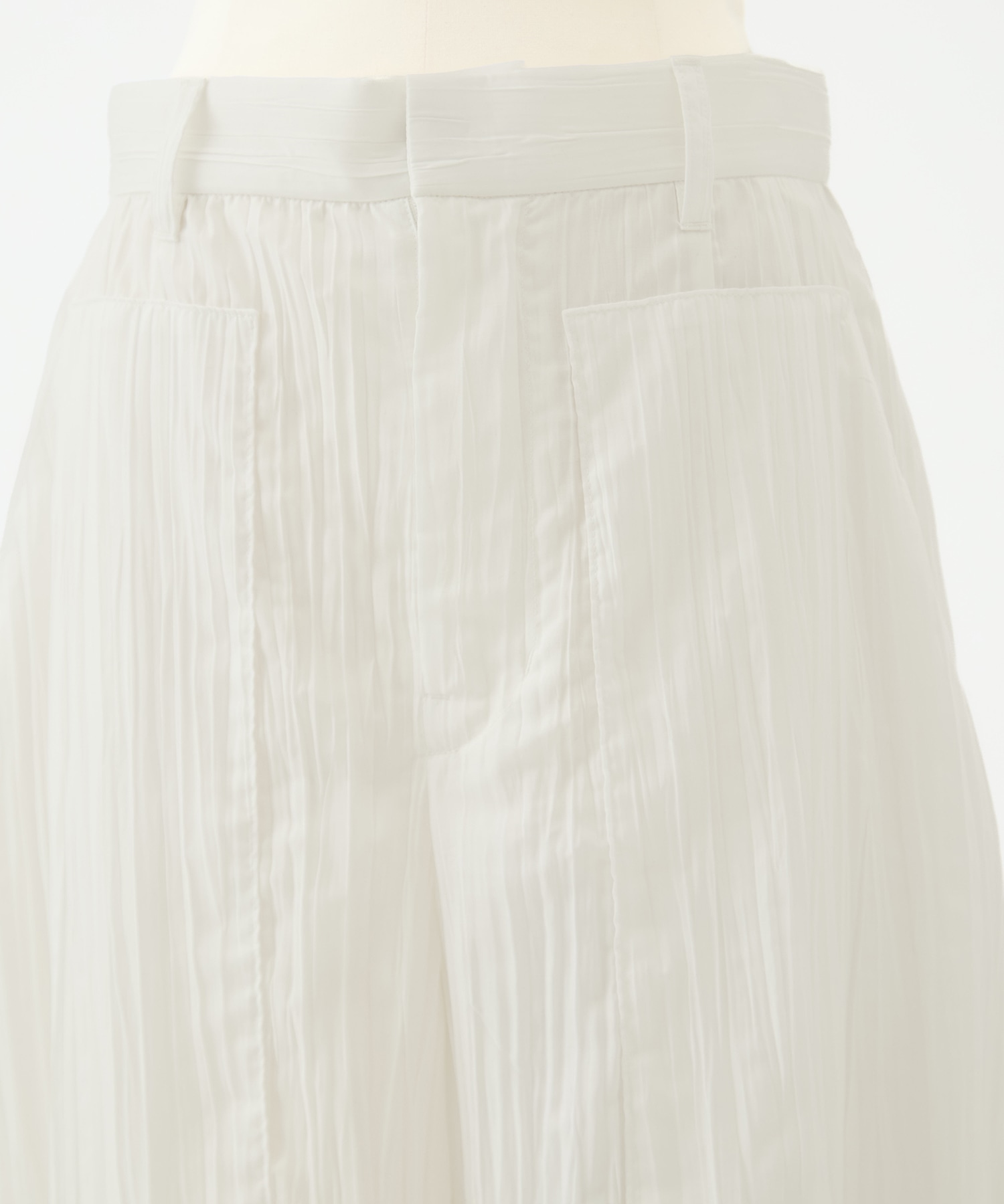 Sivi wrinkle barrel pants AKIRANAKA