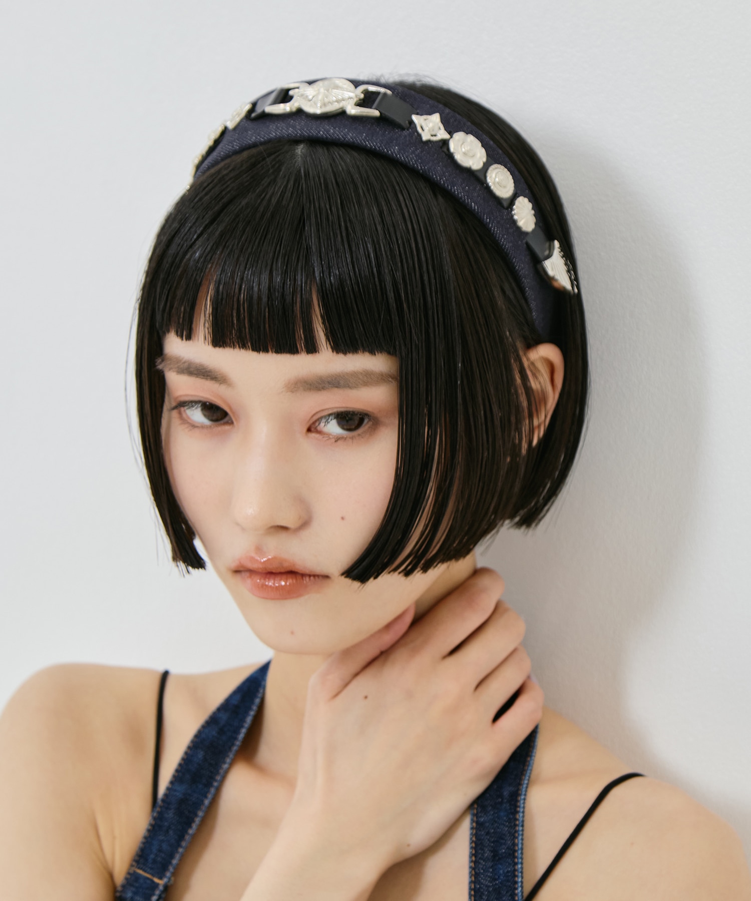 Metal headband TOGA