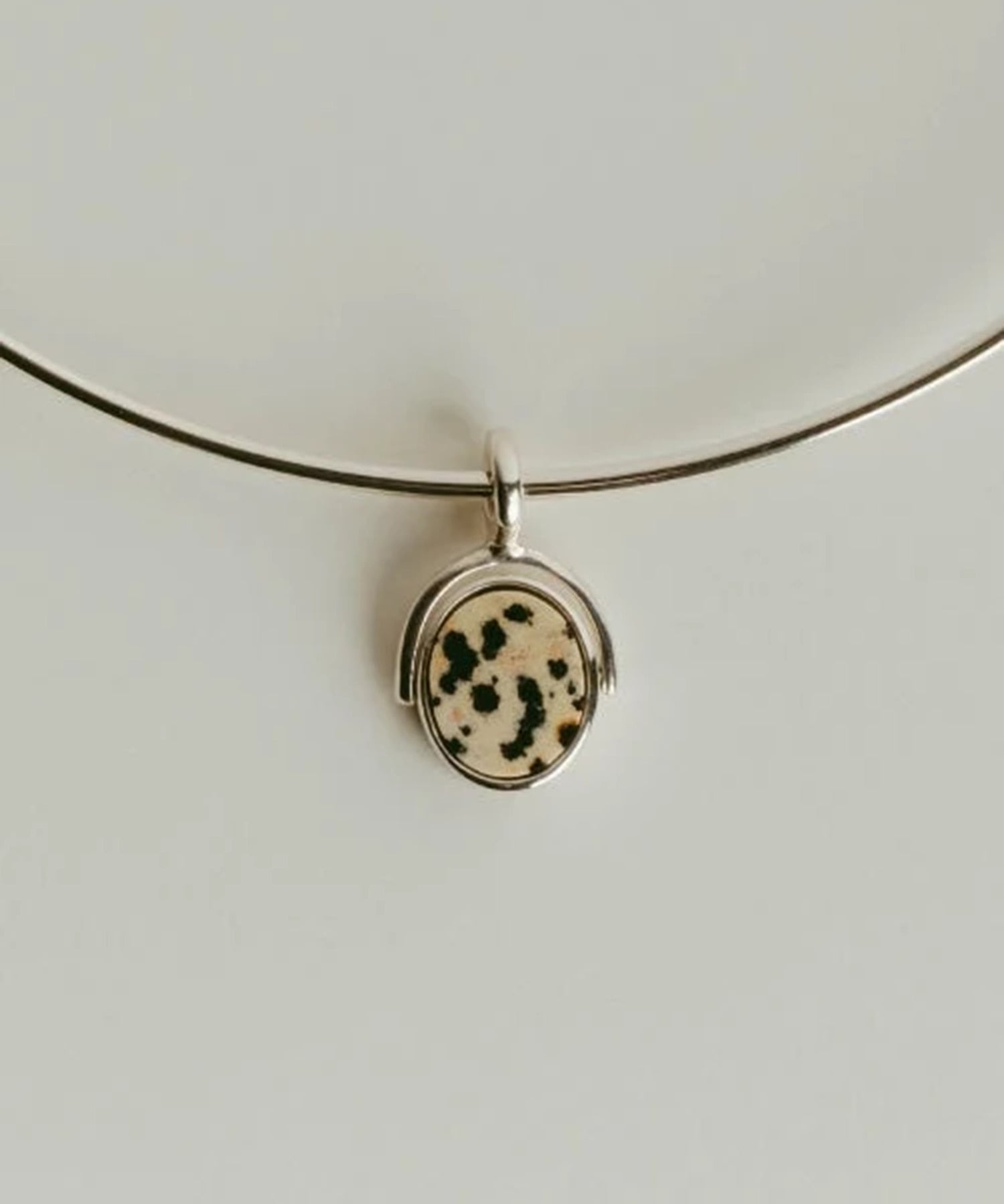 two sides necklace Dalmatian BRKUMO