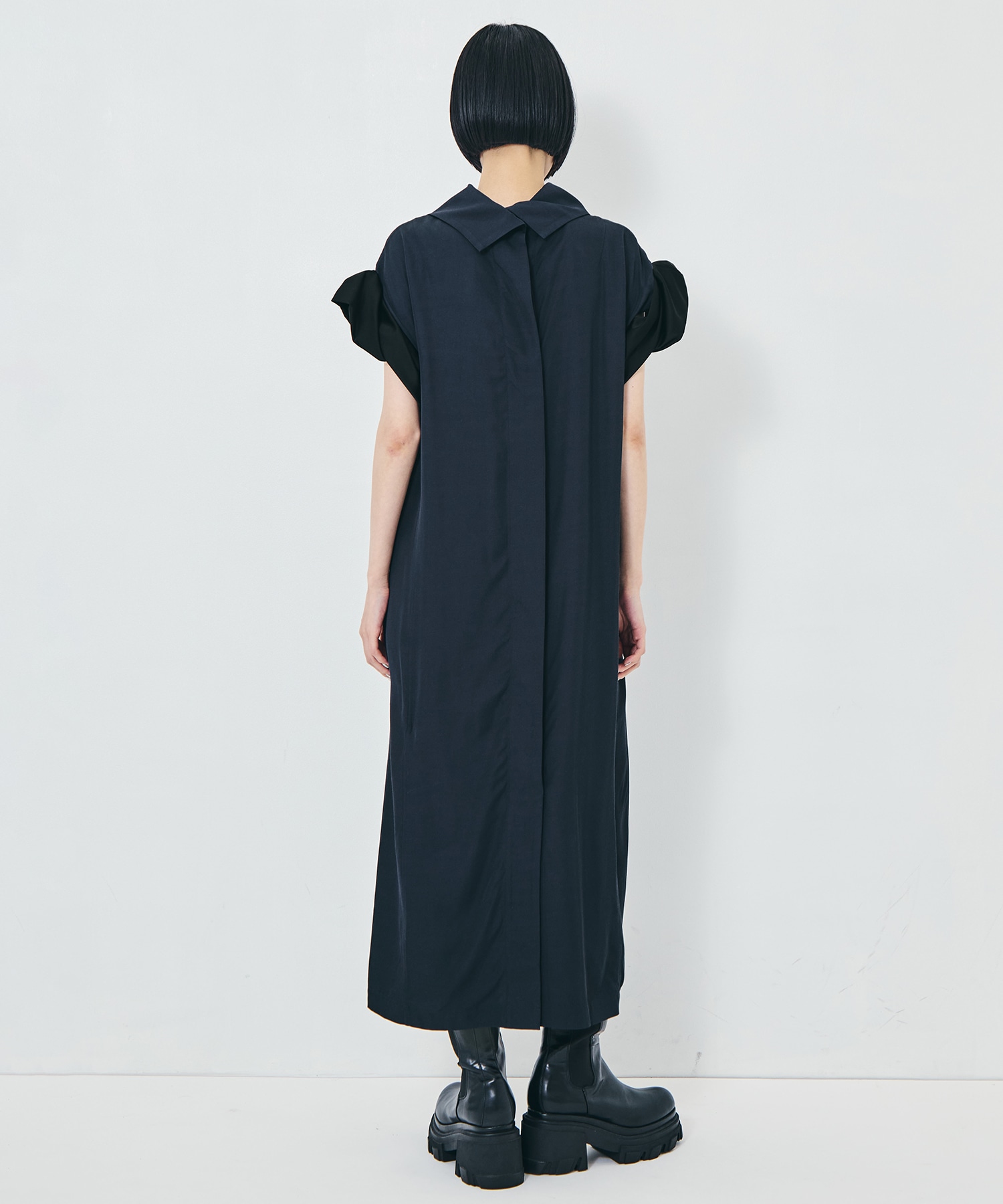 Rayon silk twill dress TOGA