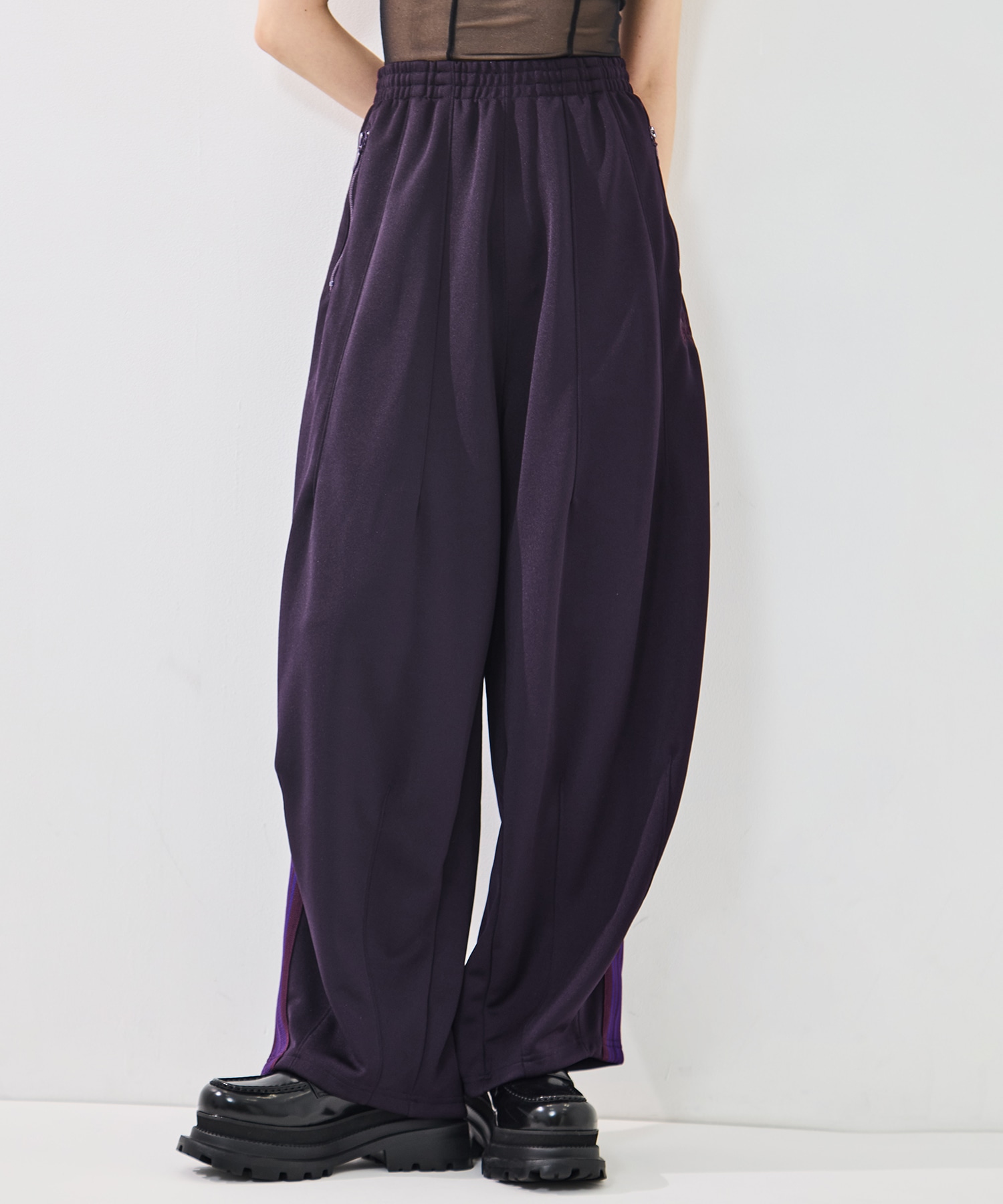 H.D Track Pant-Poly Smooth Needles