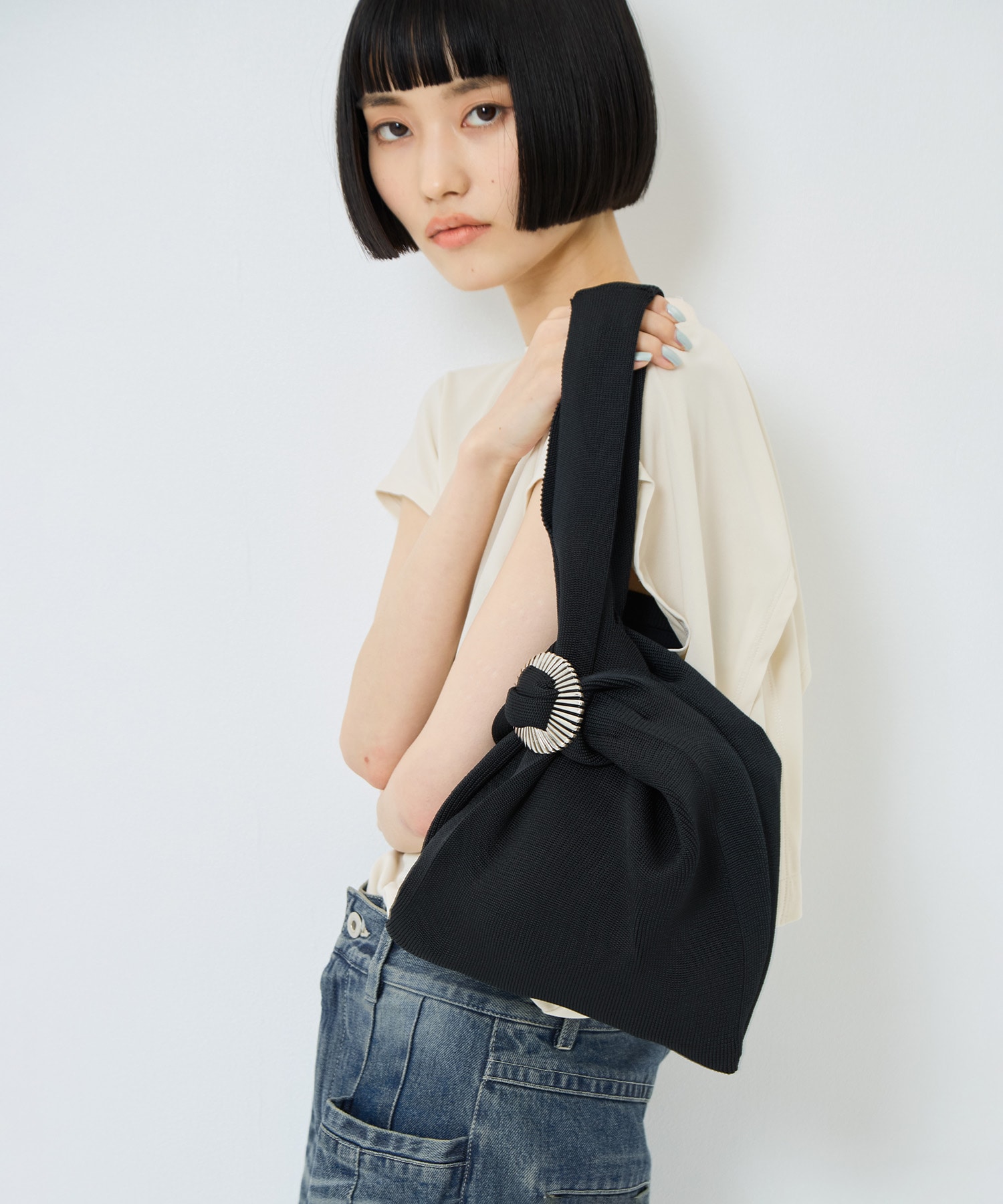 Concho knit bag TOGA