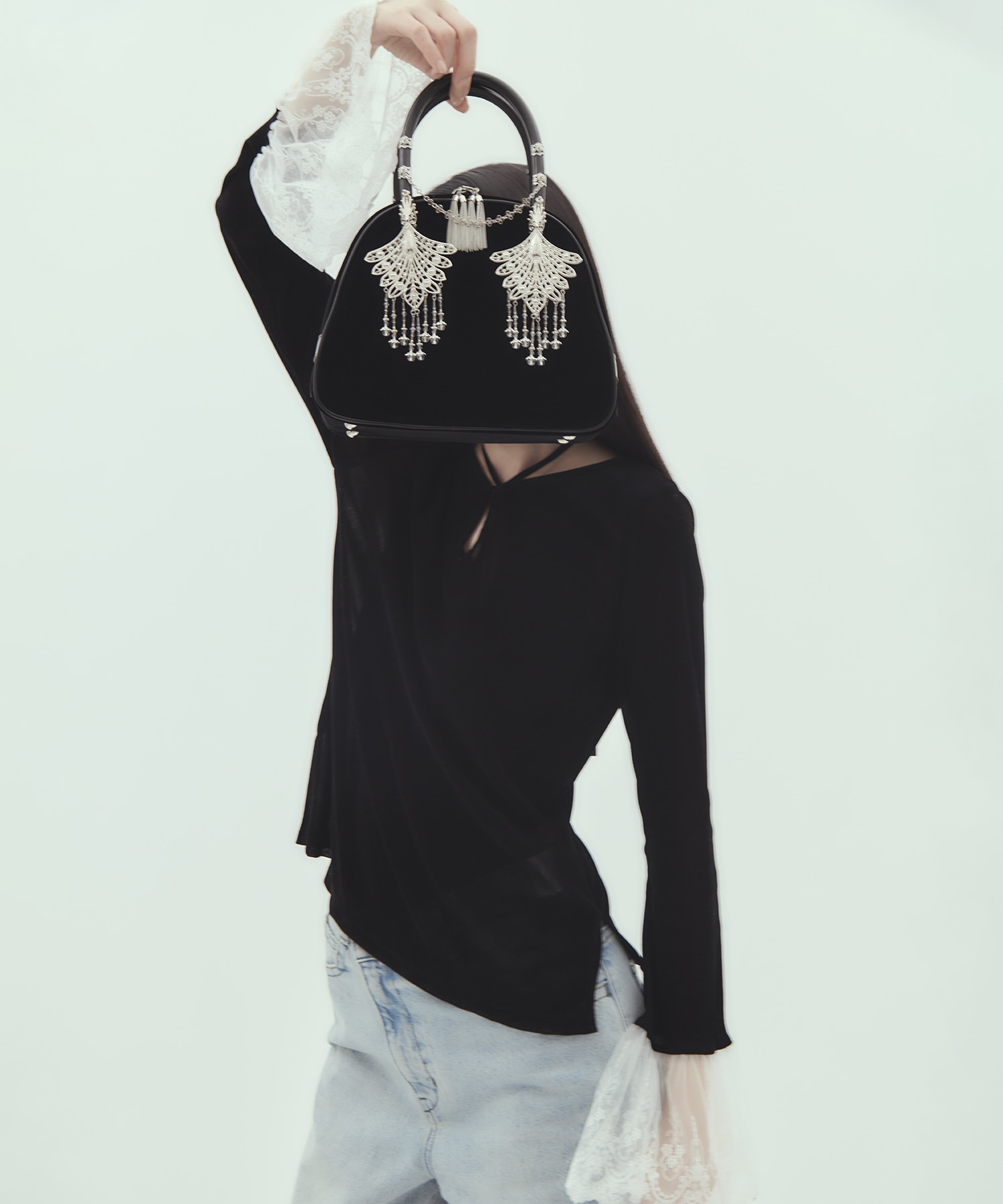 wing bijou hand bag tanakadaisuke