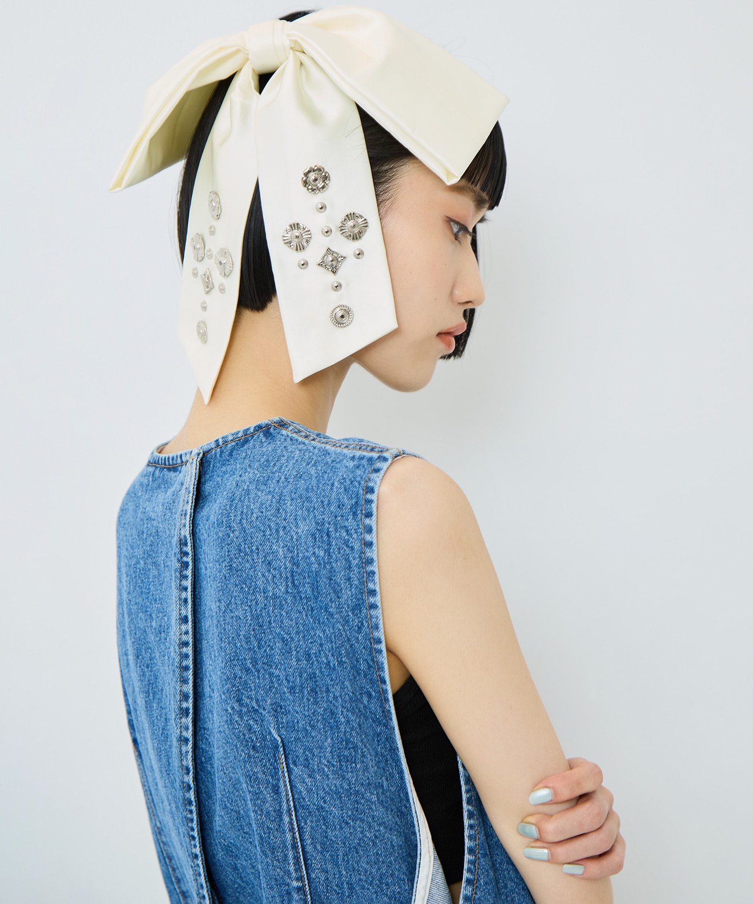 Ribbon hair clip TOGA