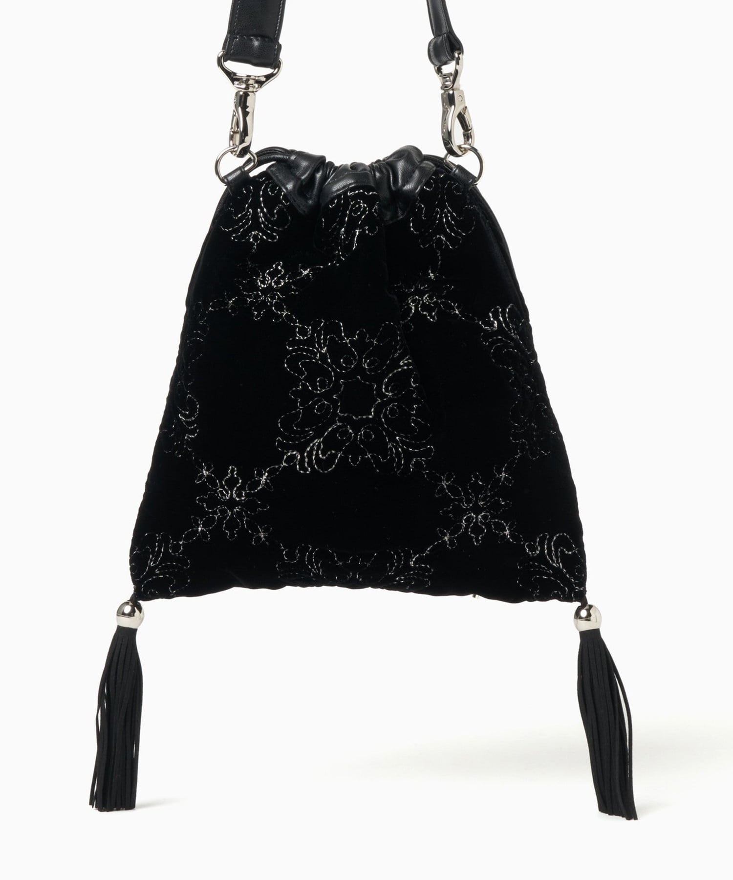 palace tiles quilted drawstring bag tanakadaisuke