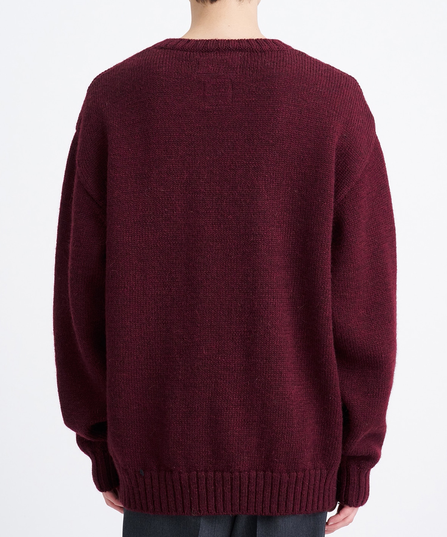 INTARSIA CREW NECK SWEATER WACKO MARIA
