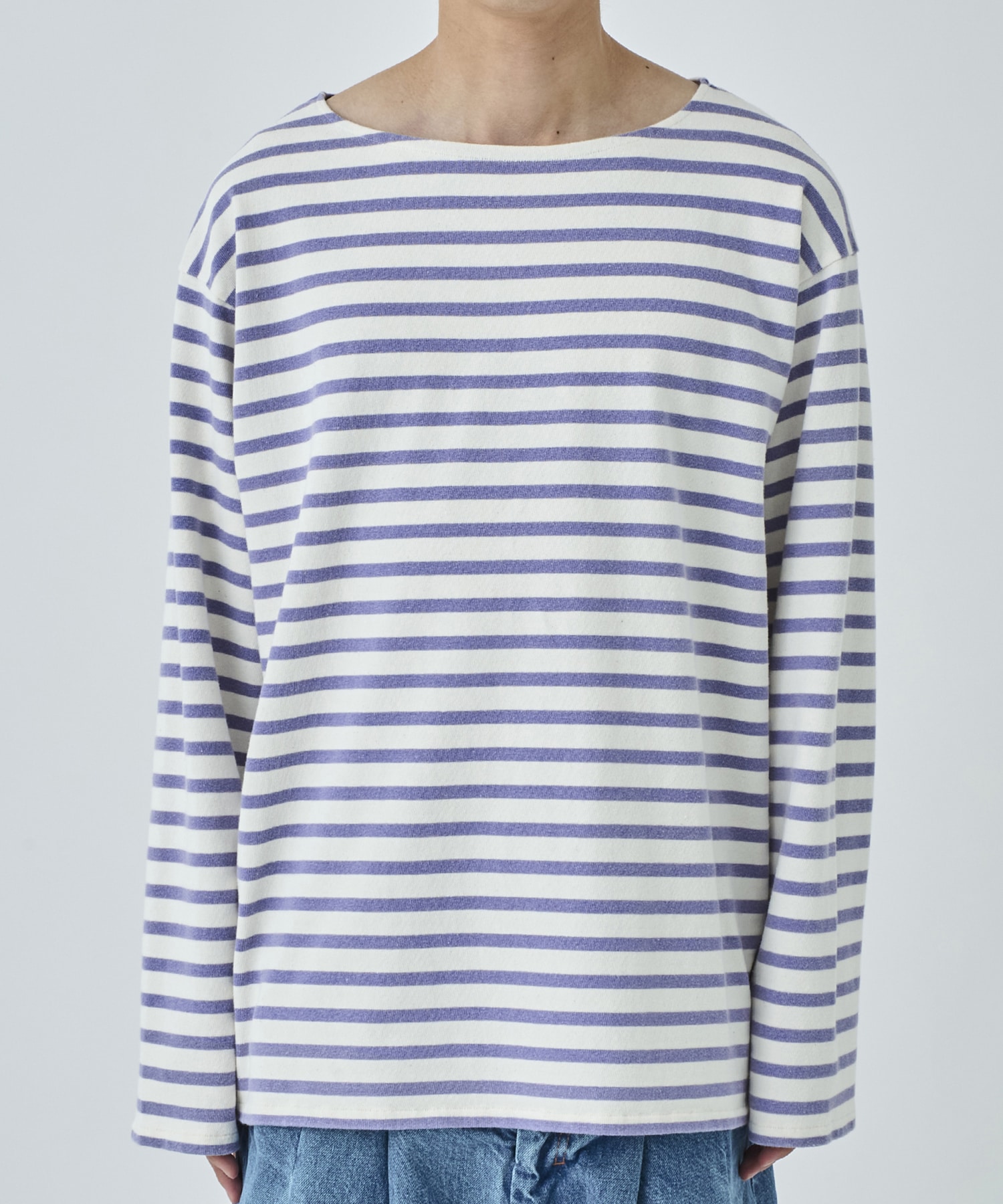 LONG SLEEVE BORDER TEE URU TOKYO