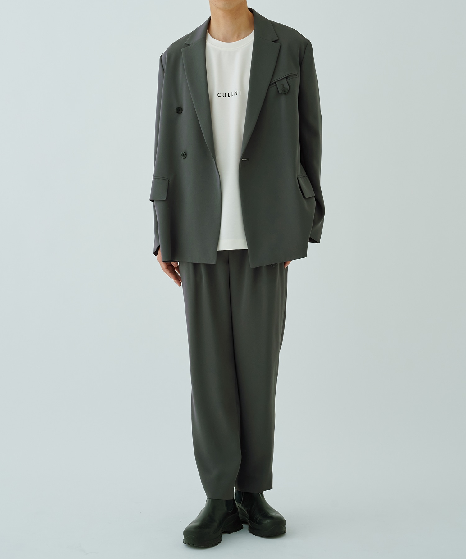 Double Cloth  Tailored Jacket CULLNI