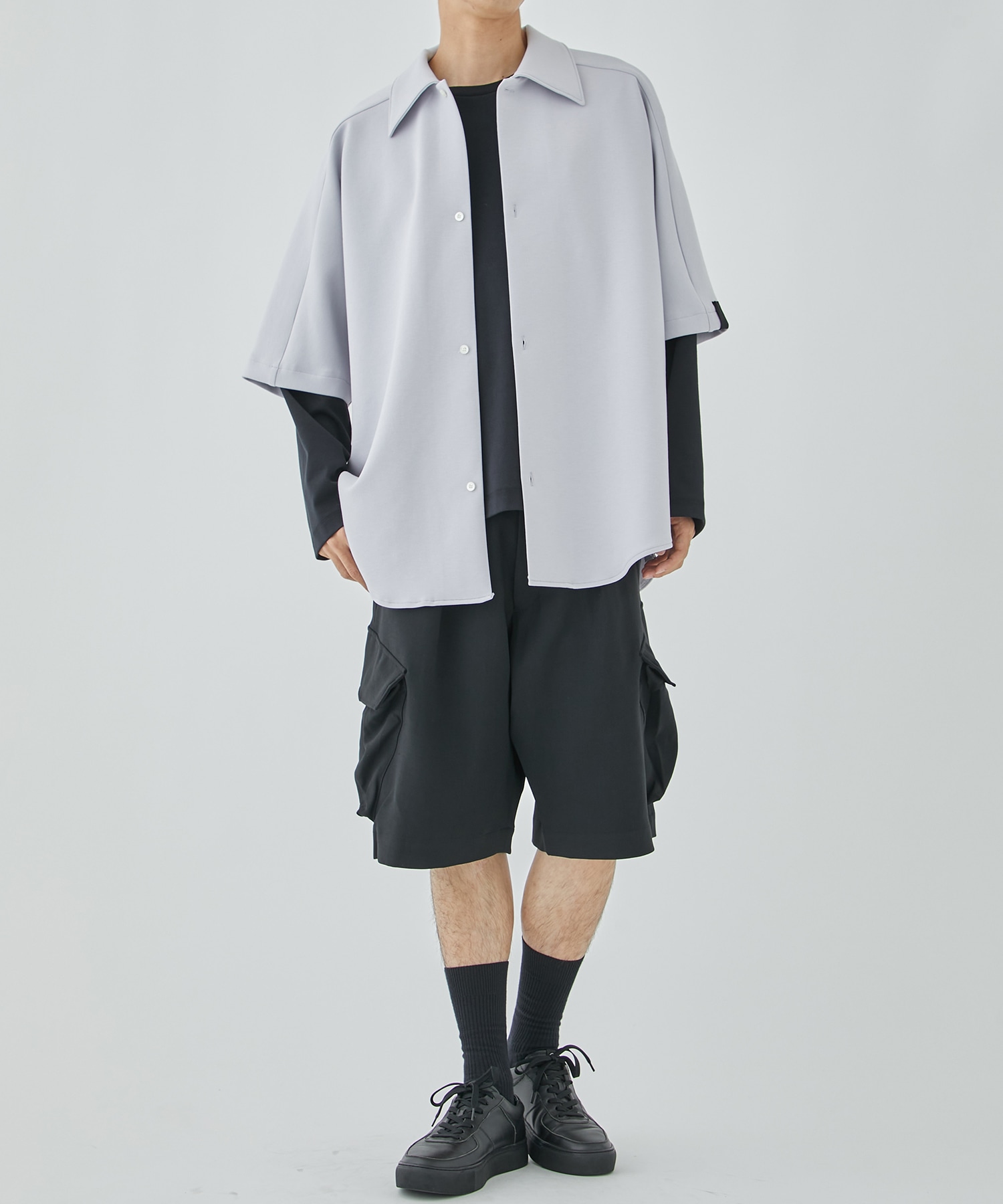 HALF SLEEVE BIG SHIRT N.HOOLYWOOD