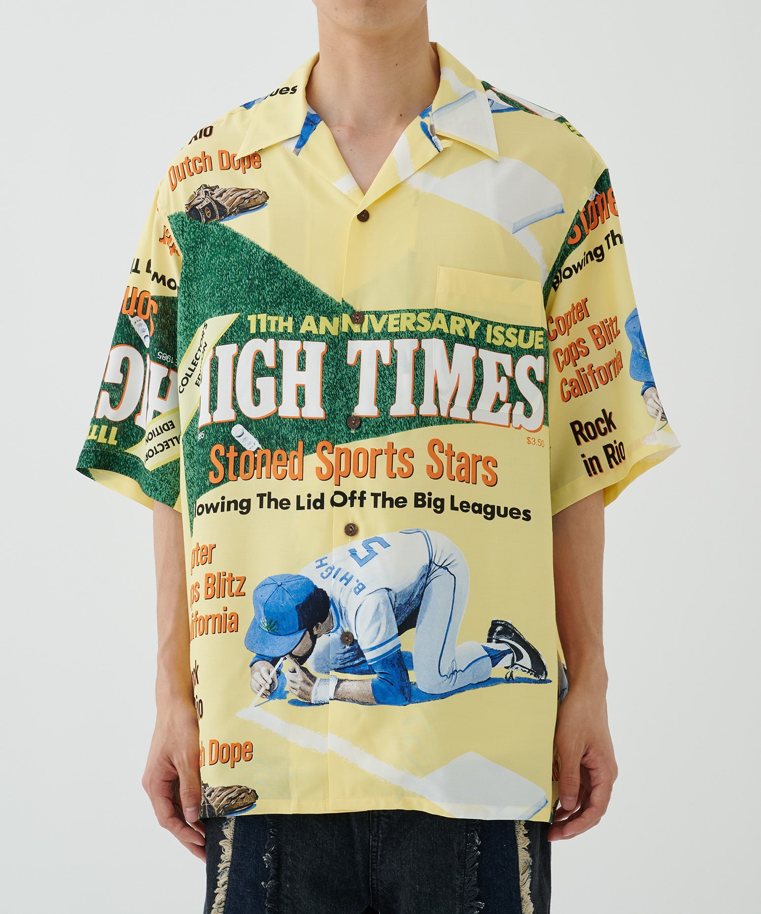 HIGHTIMES / S/S HAWAIIAN SHIRT ( TYPE-4 ) WACKO MARIA