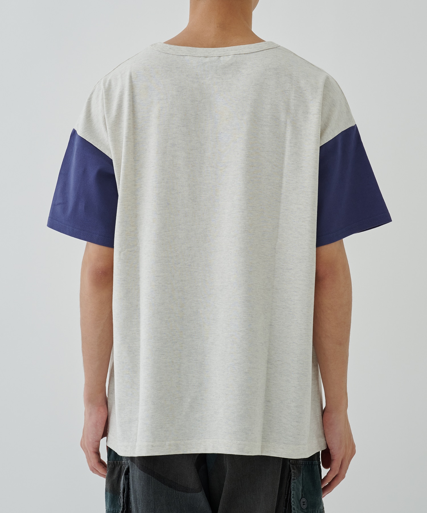CUBISM PEACE 2TONE H/S T-SHIRT Sasquatchfabrix.