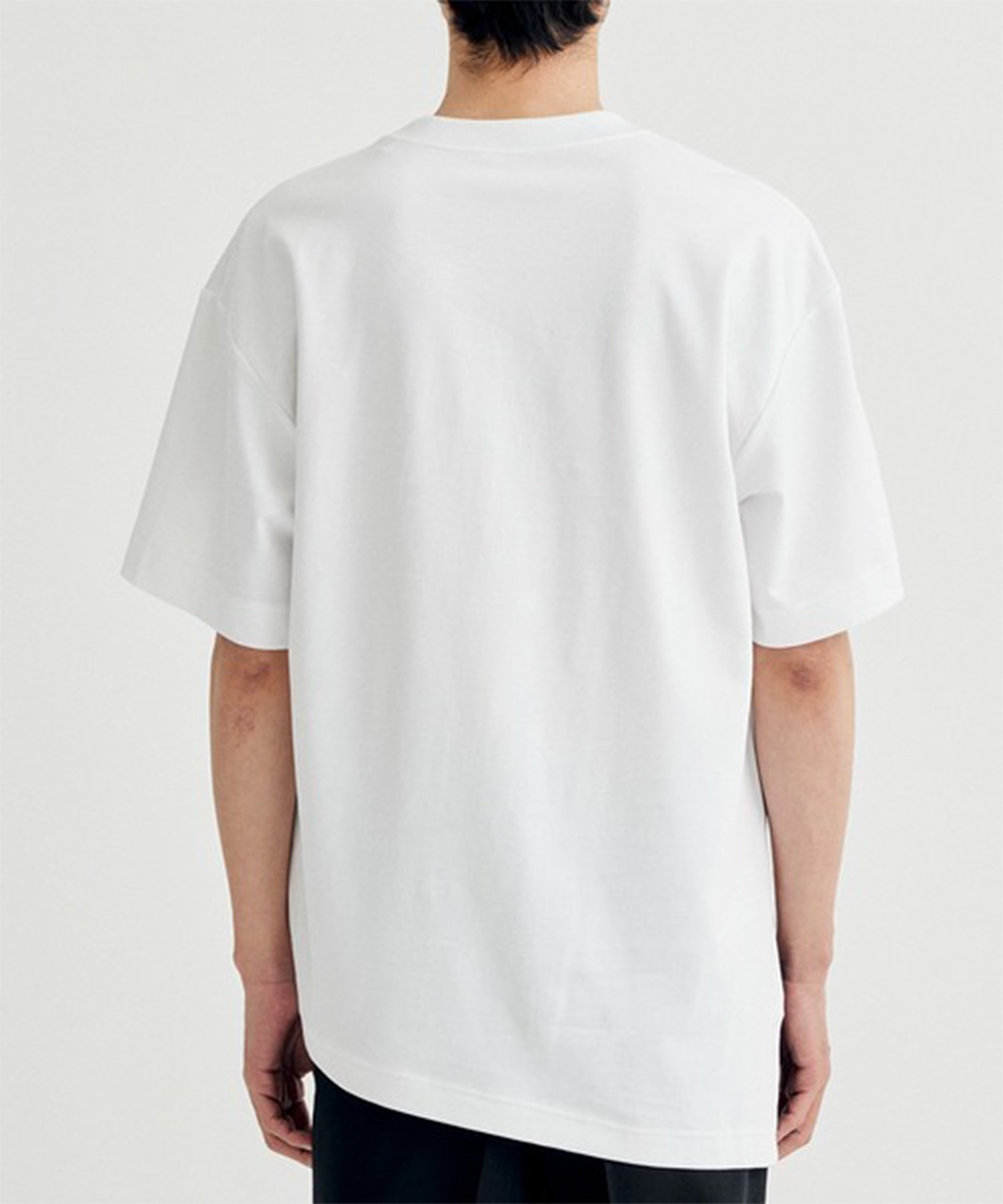 Slit Half Sleeve T UJOH HOMME