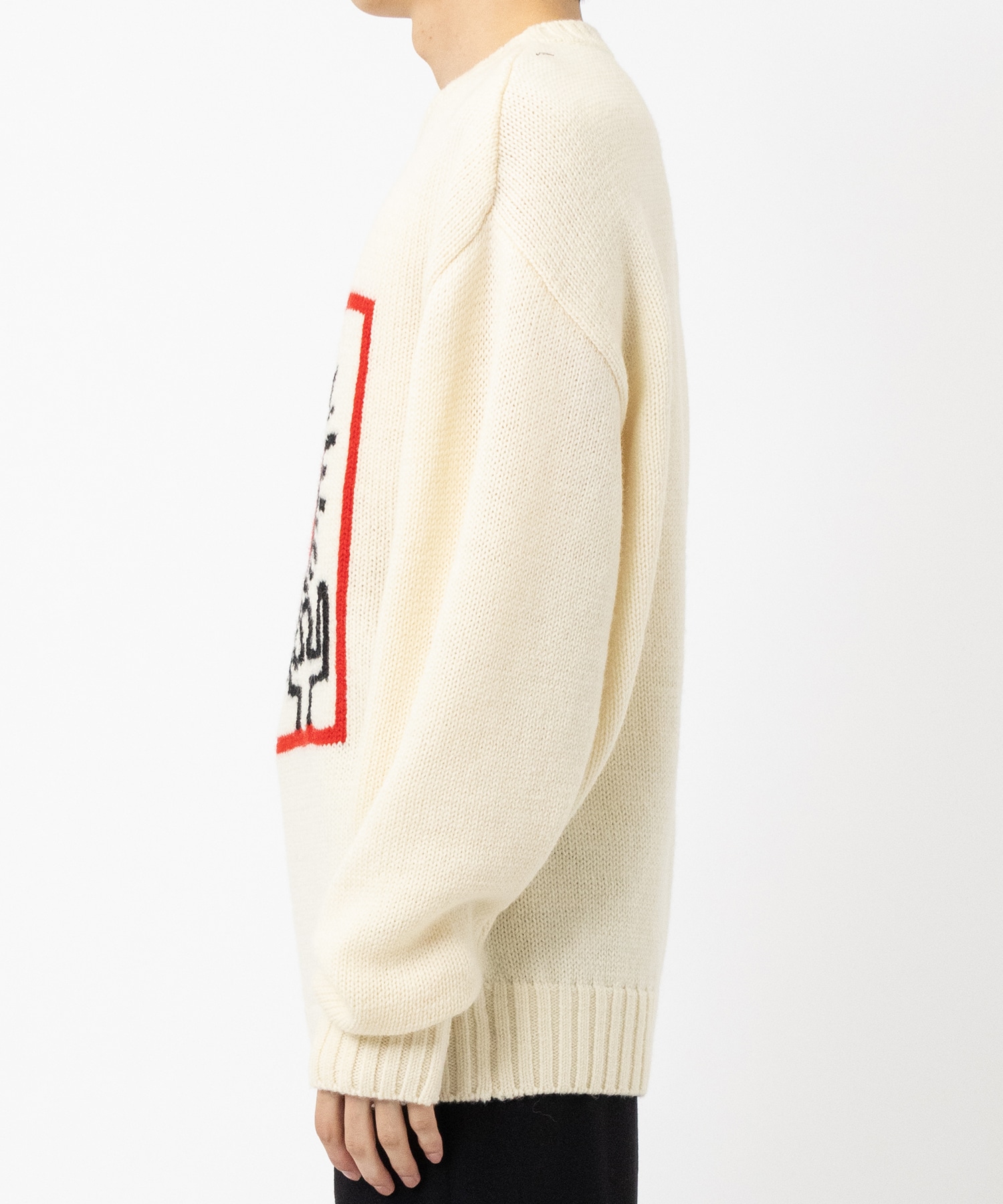 KEITH HARING / CREW NECK SWEATER ( TYPE-1 ) WACKO MARIA