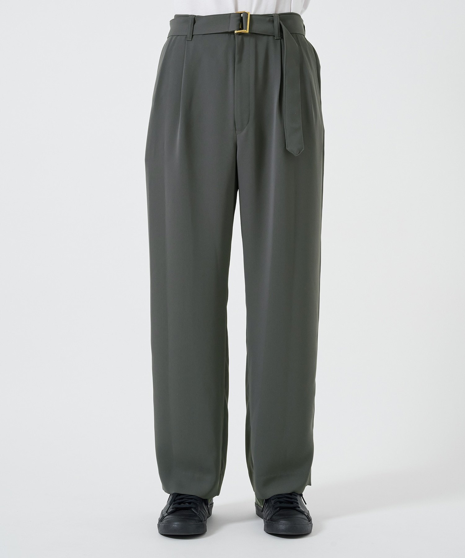 〈別注〉BELTED TAPERD PANTS CULLNI