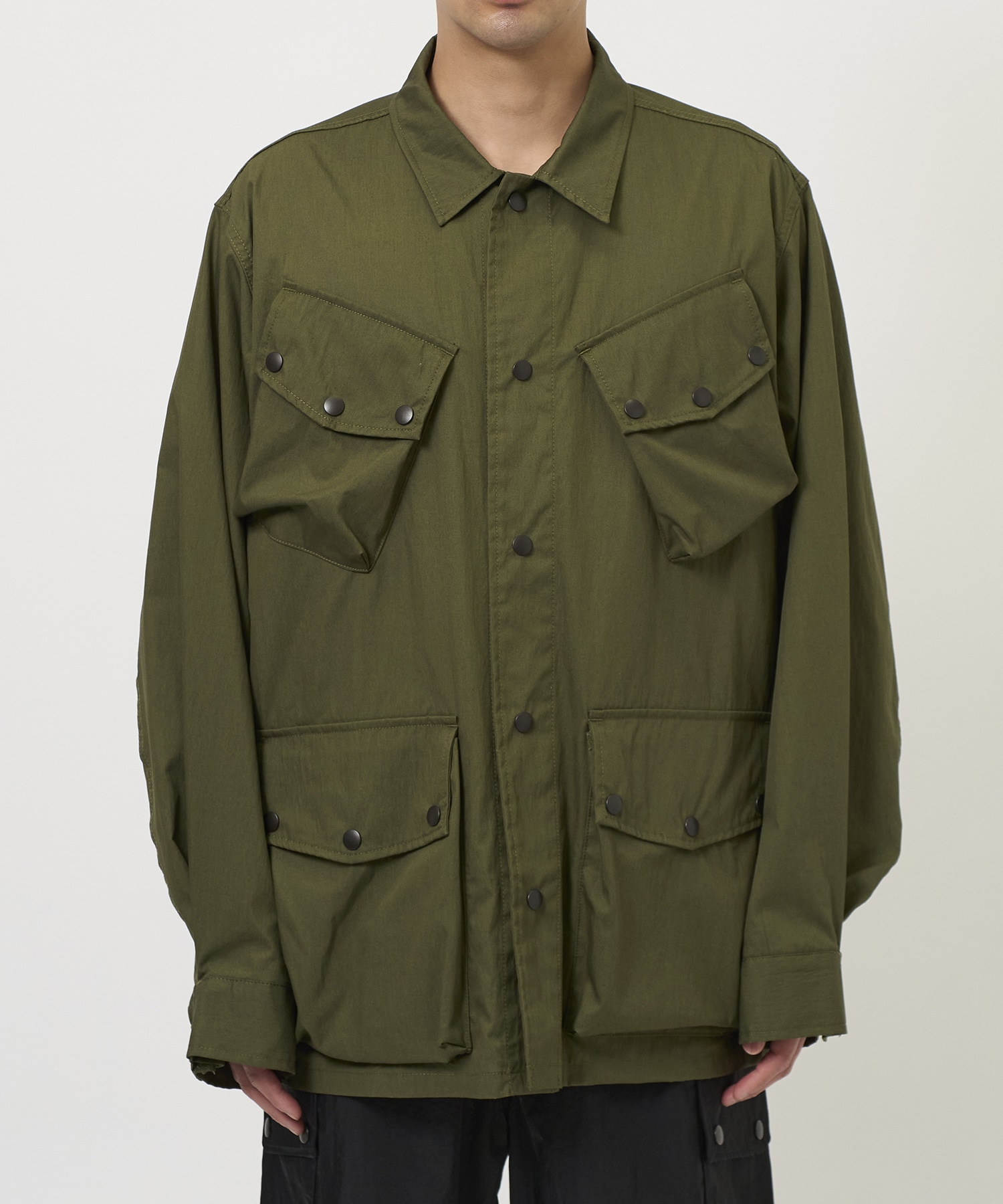 Jungle Fatigue Jacket - C/N Oxford NEEDLES