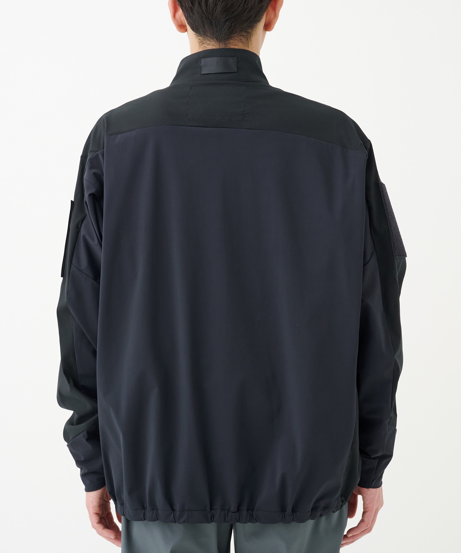 9251-BL05-012  STAND COLLAR BLOUSON N.HOOLYWOOD