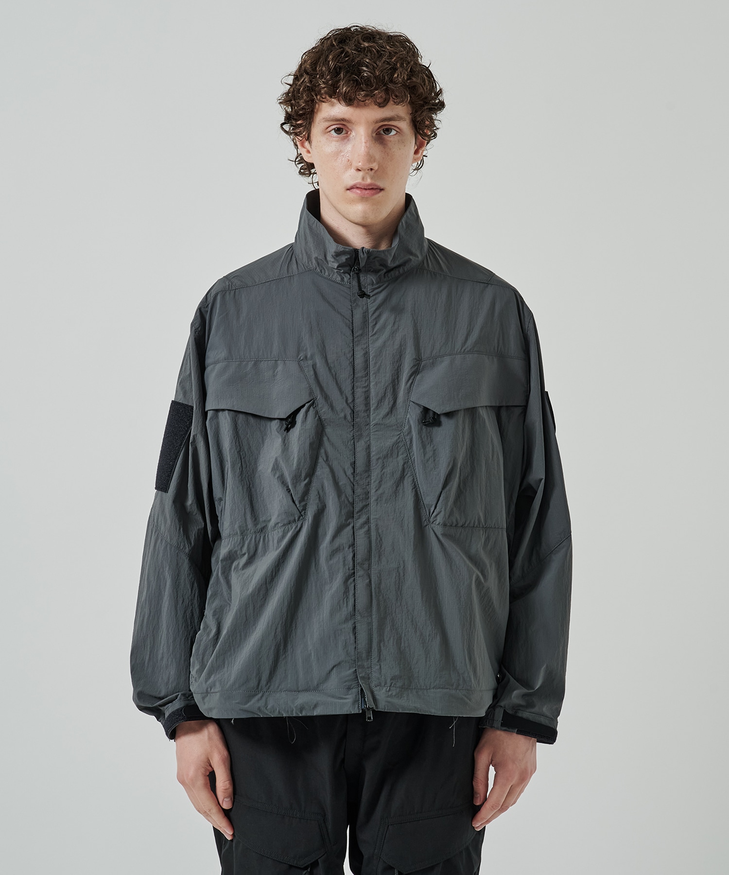 9251-BL04-003 STAND COLLAR BLOUSON N.HOOLYWOOD