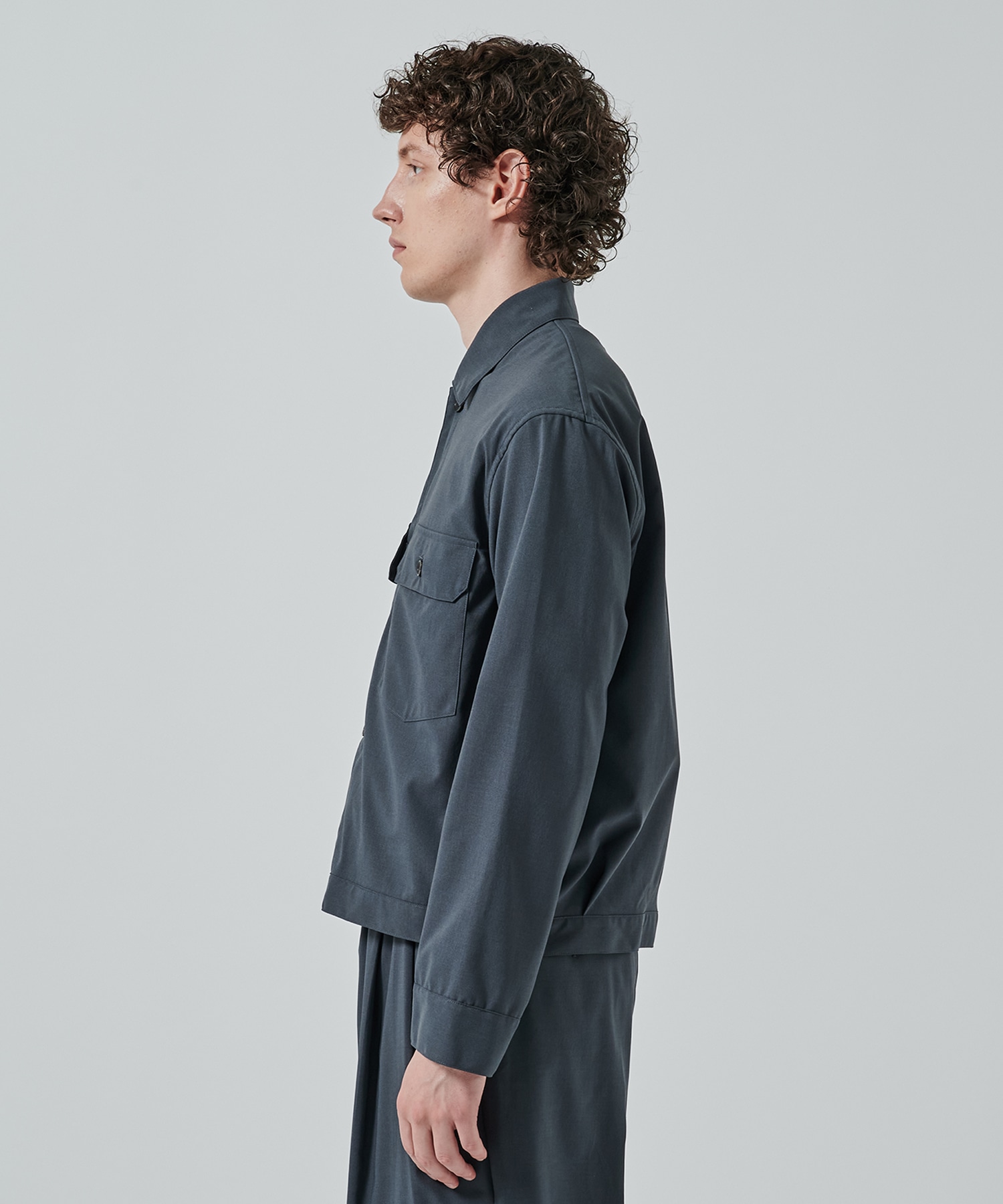 〈別注〉W POCKET SHIRT JACKET MARKAWARE/marka