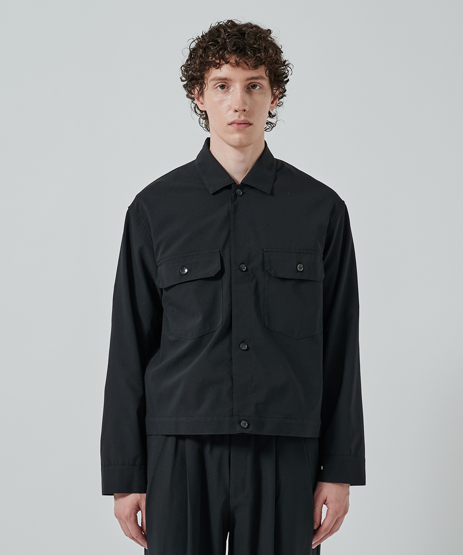 〈別注〉W POCKET SHIRT JACKET MARKAWARE/marka