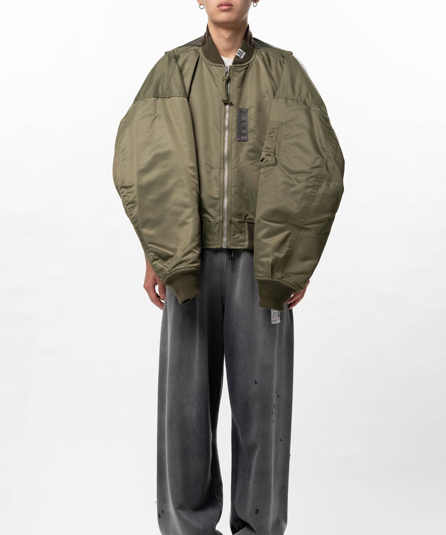 BACK VEST BOMBER JACKET Maison MIHARA YASUHIRO