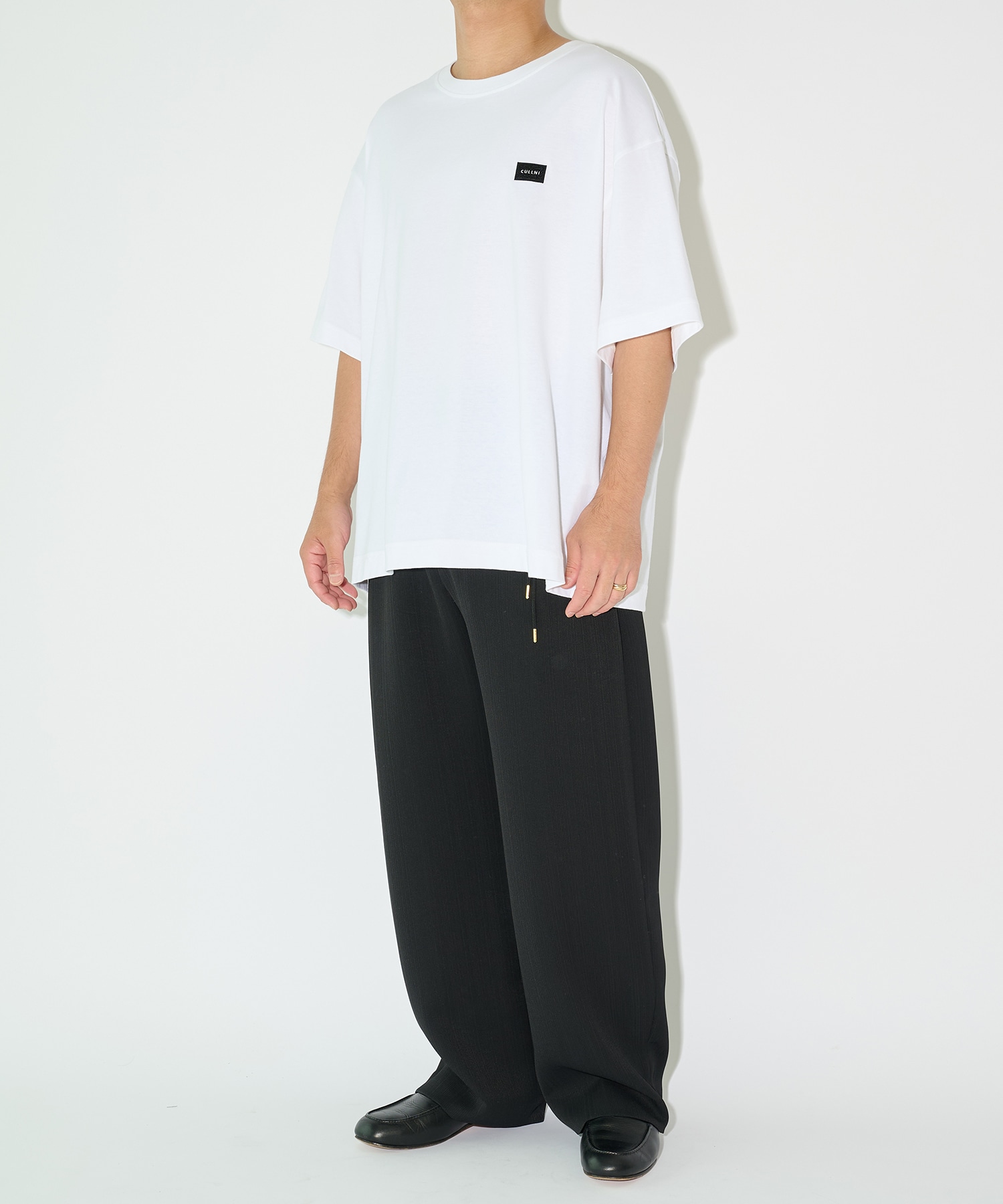 Cotton Jersey Embroidery Patch Pullover CULLNI