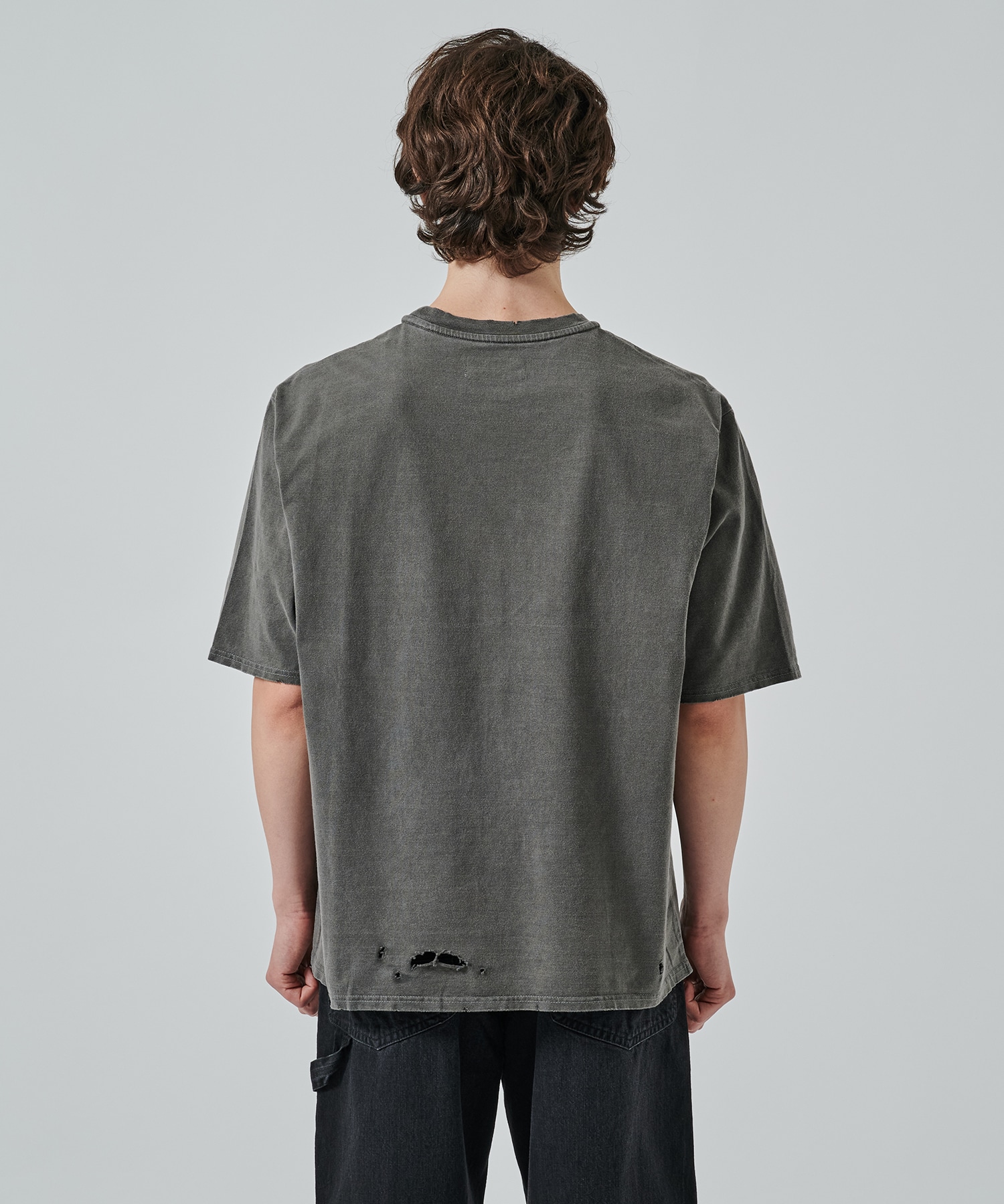 オーガニックコットン2/40 / ダメージTEE MARKAWARE/marka