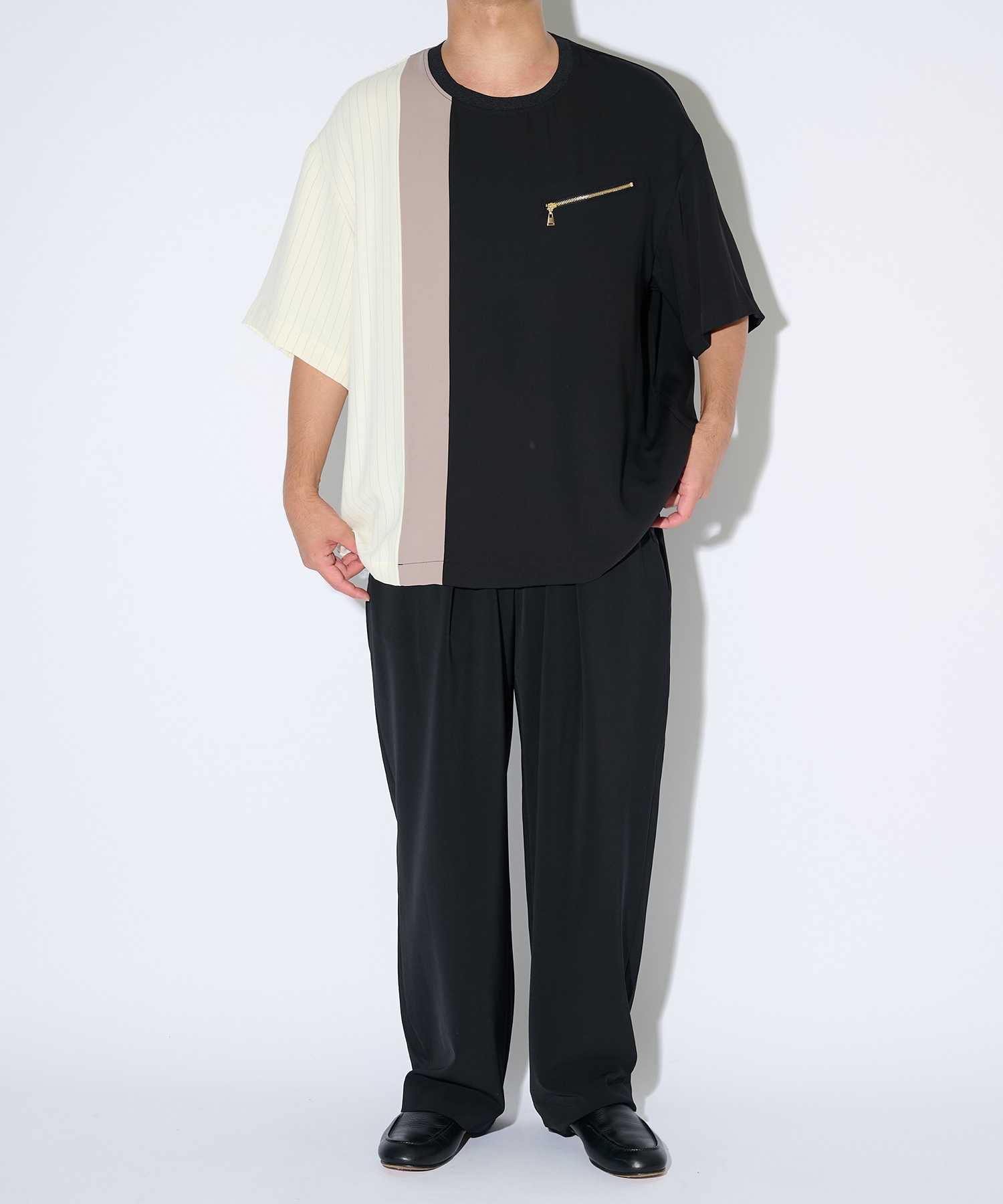 Double Satin Bi Color Pullover CULLNI