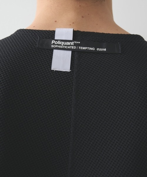 別注 THE LINKED WAFFLE S/S TEE POLIQUANT