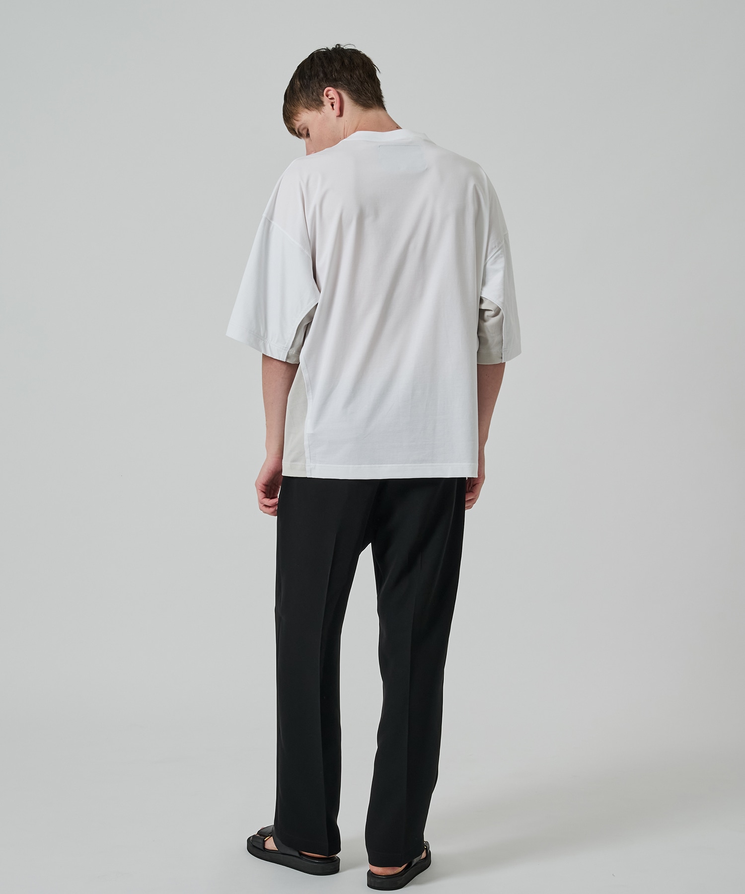 〈別注〉メッシュ切り替えミルスペックTEE N.HOOLYWOOD