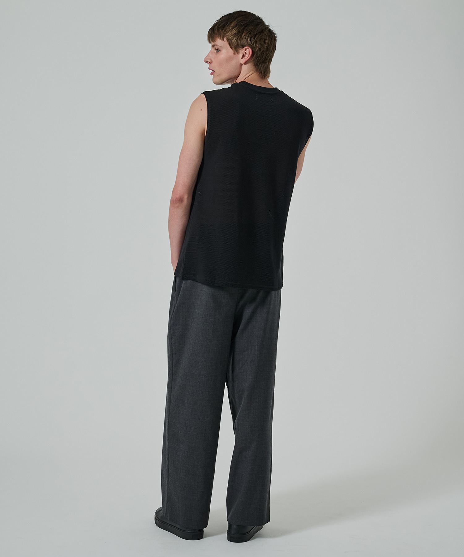 オーガニックコットンメッシュ / メッシュスリーブレスTEE MARKAWARE/marka